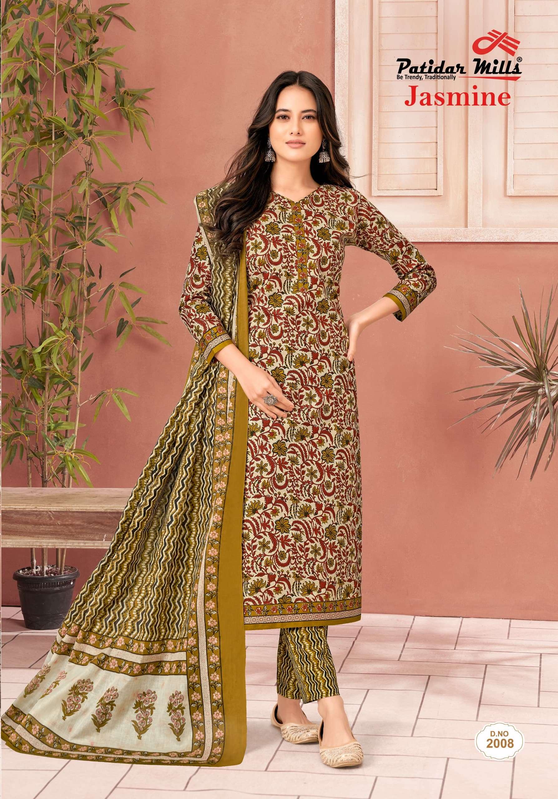 jasmine vol-2 by paditar mills 2001-2010 series indian designer salwar kameez catalogue wholesale price surat 