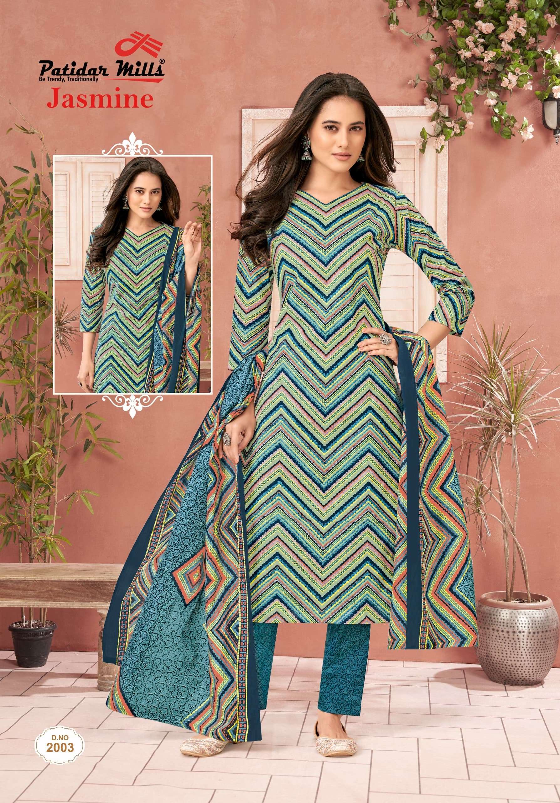 jasmine vol-2 by paditar mills 2001-2010 series indian designer salwar kameez catalogue wholesale price surat 
