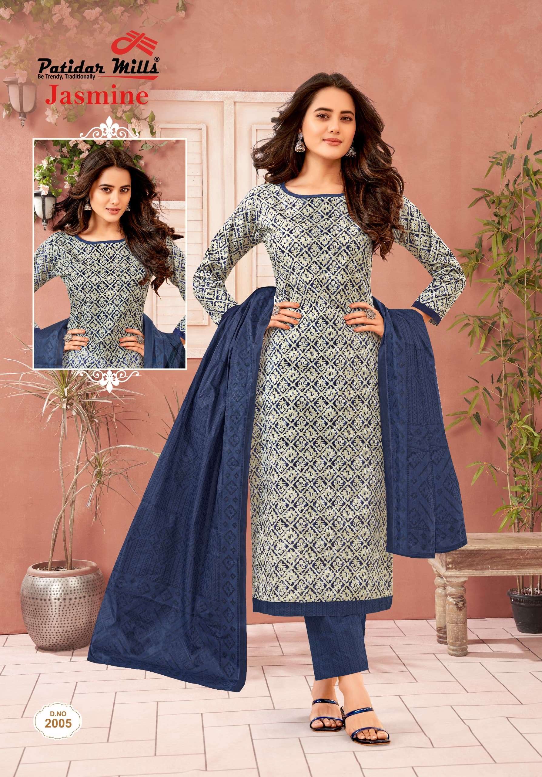 jasmine vol-2 by paditar mills 2001-2010 series indian designer salwar kameez catalogue wholesale price surat 