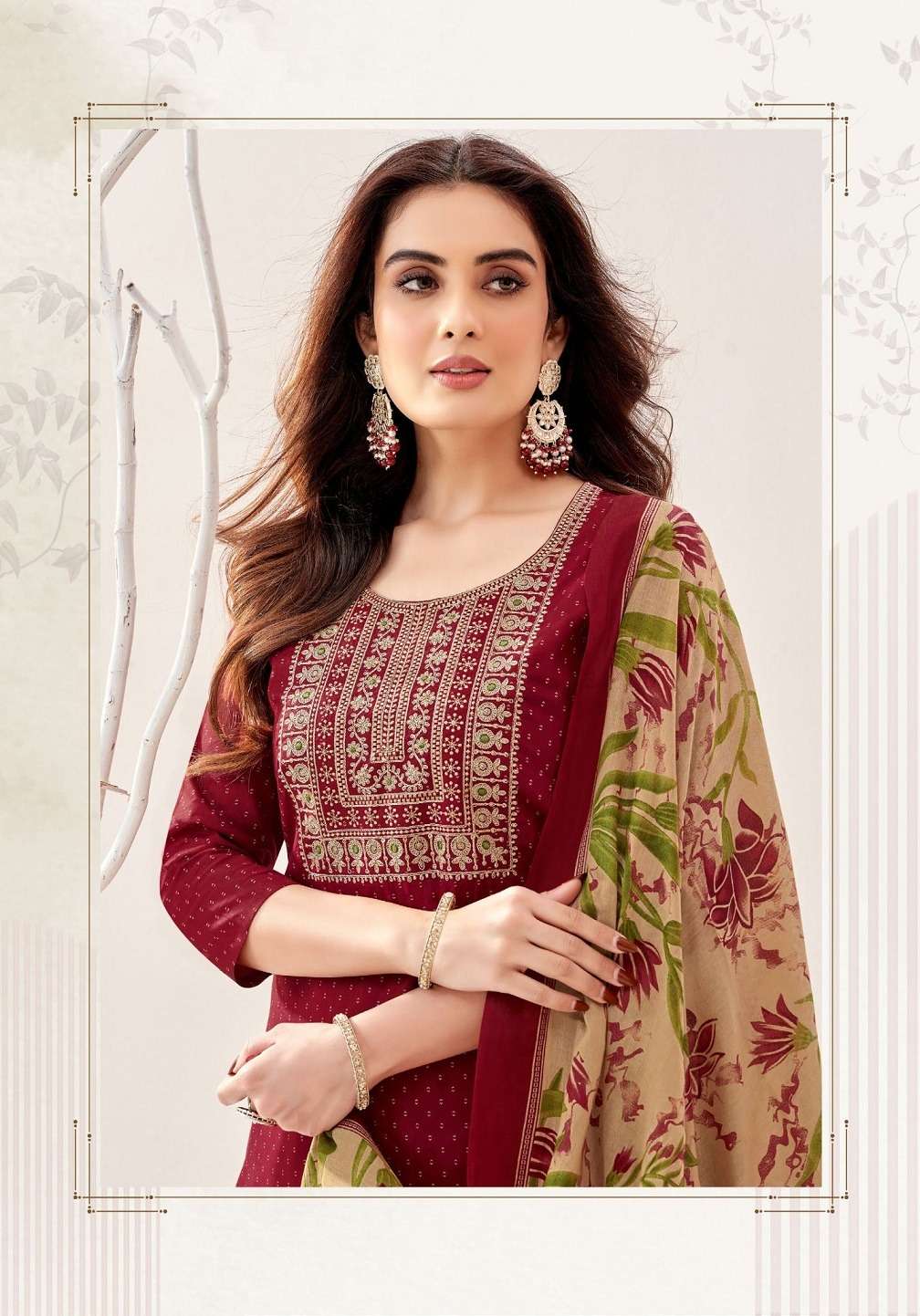 kundan pakeejah vol-13 1301-1305 series pure cotton casual wear salwar kameez catalogue online dealer surat gujarat 