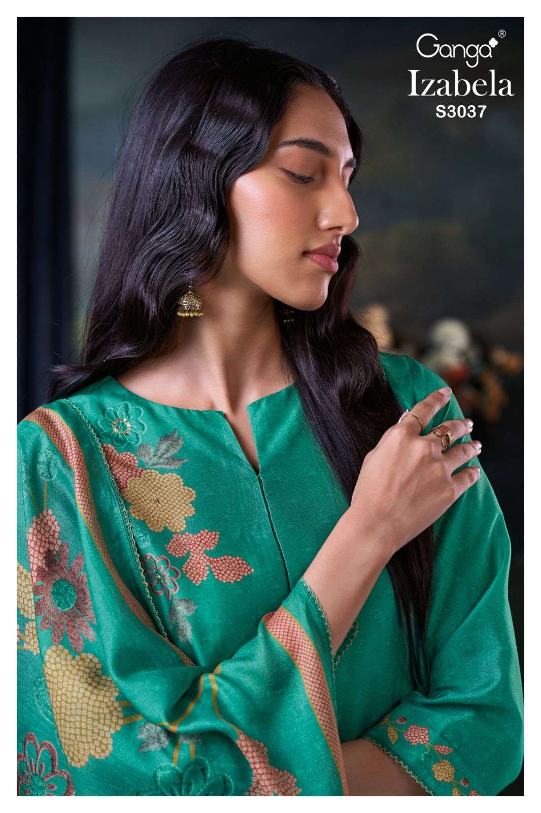 lzabela by ganga 3037 series unstich salwar kameez catalogue buy online wholesale price surat 