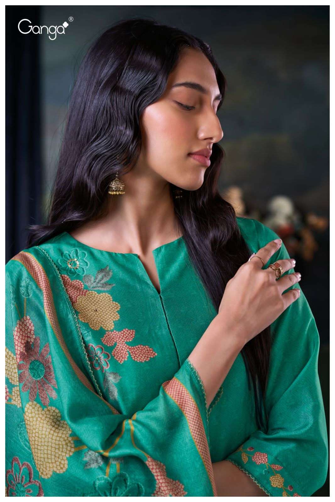 lzabela by ganga 3037 series unstich salwar kameez catalogue buy online wholesale price surat 
