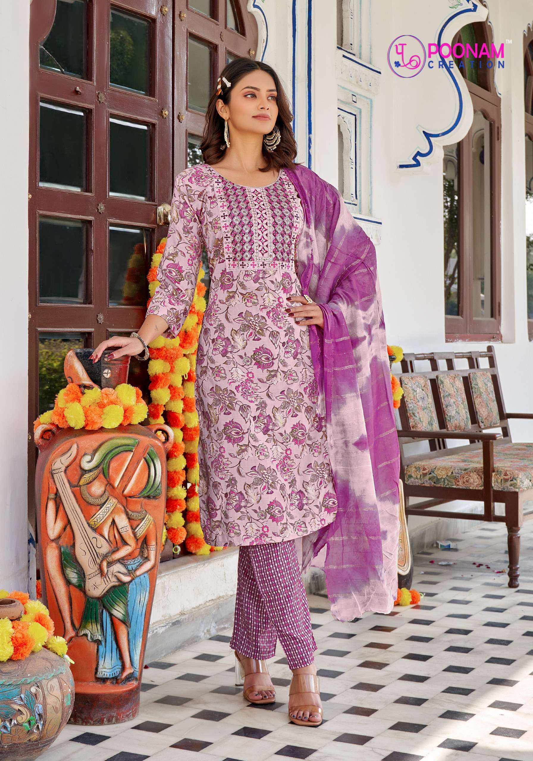 marina vol-5 by poonam creation capsule foil printed designer kurtis catalogue online wholesale dealer surat 