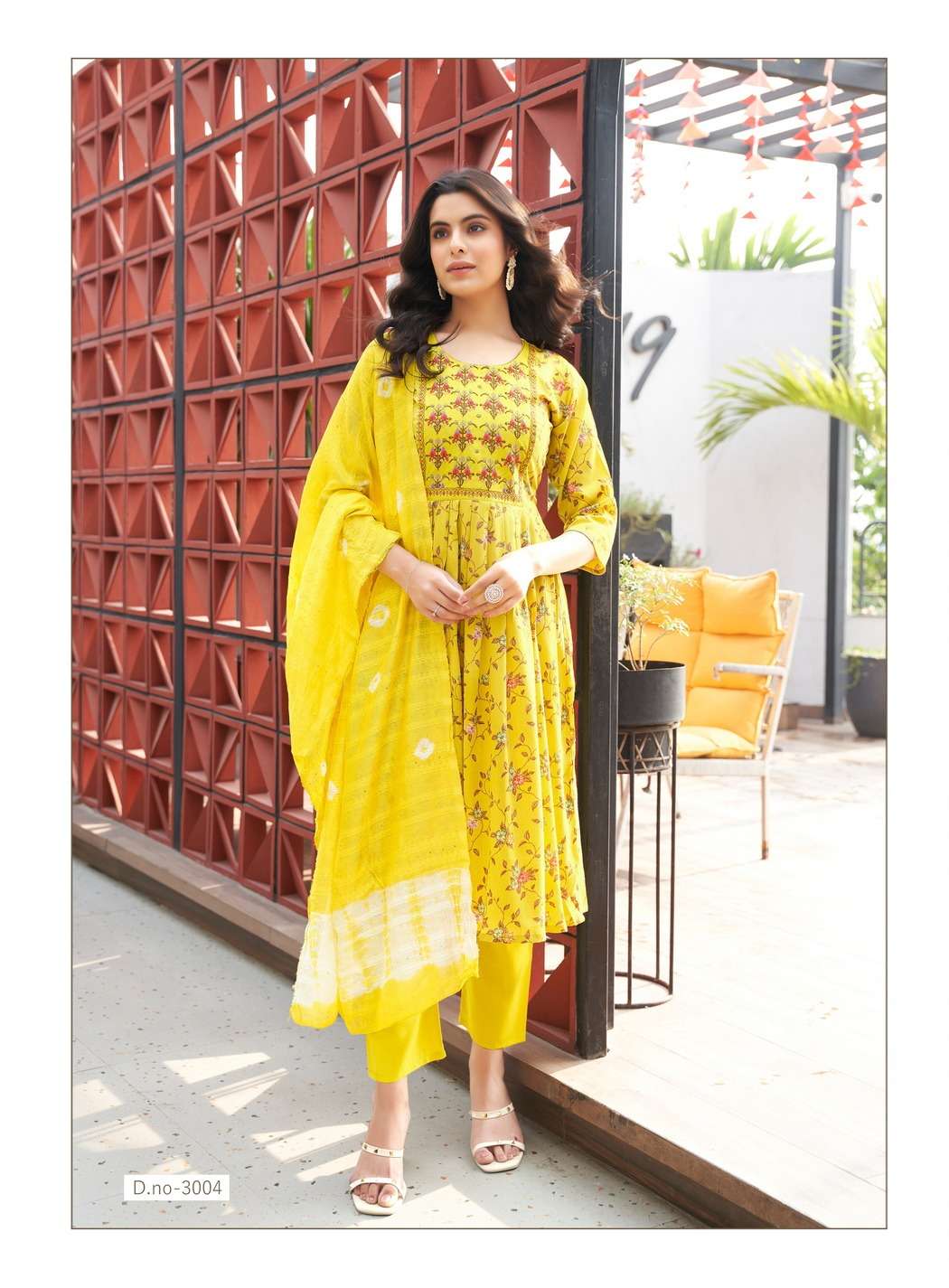 morni vol-3 by kushals 3001-3008 series trendy designer kurtis catalogue wholesale collection surat 