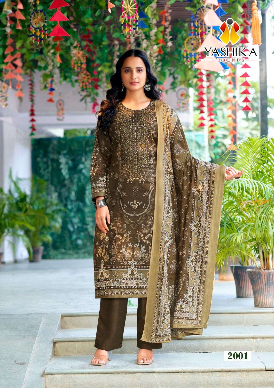 naira c by yashika trends 2001-2008 series fancy designer unstich salwar kameez catalogue online surat