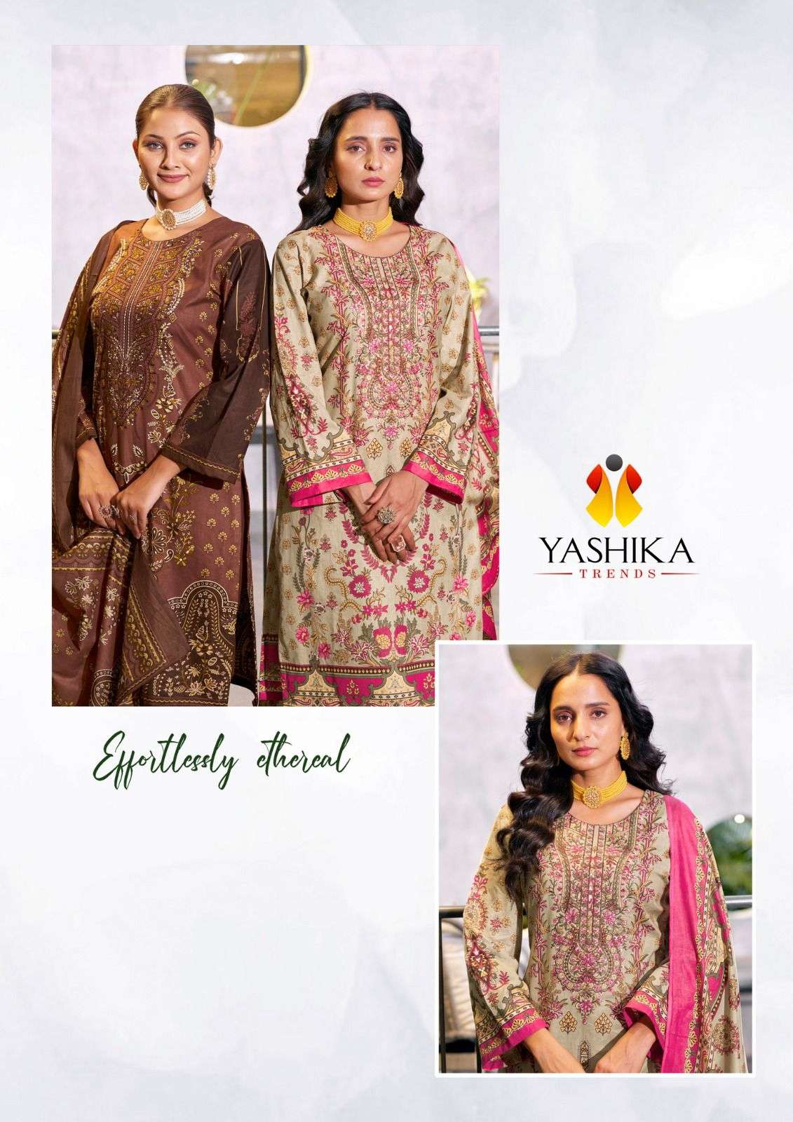 naira c by yashika trends 2001-2008 series fancy designer unstich salwar kameez catalogue online surat