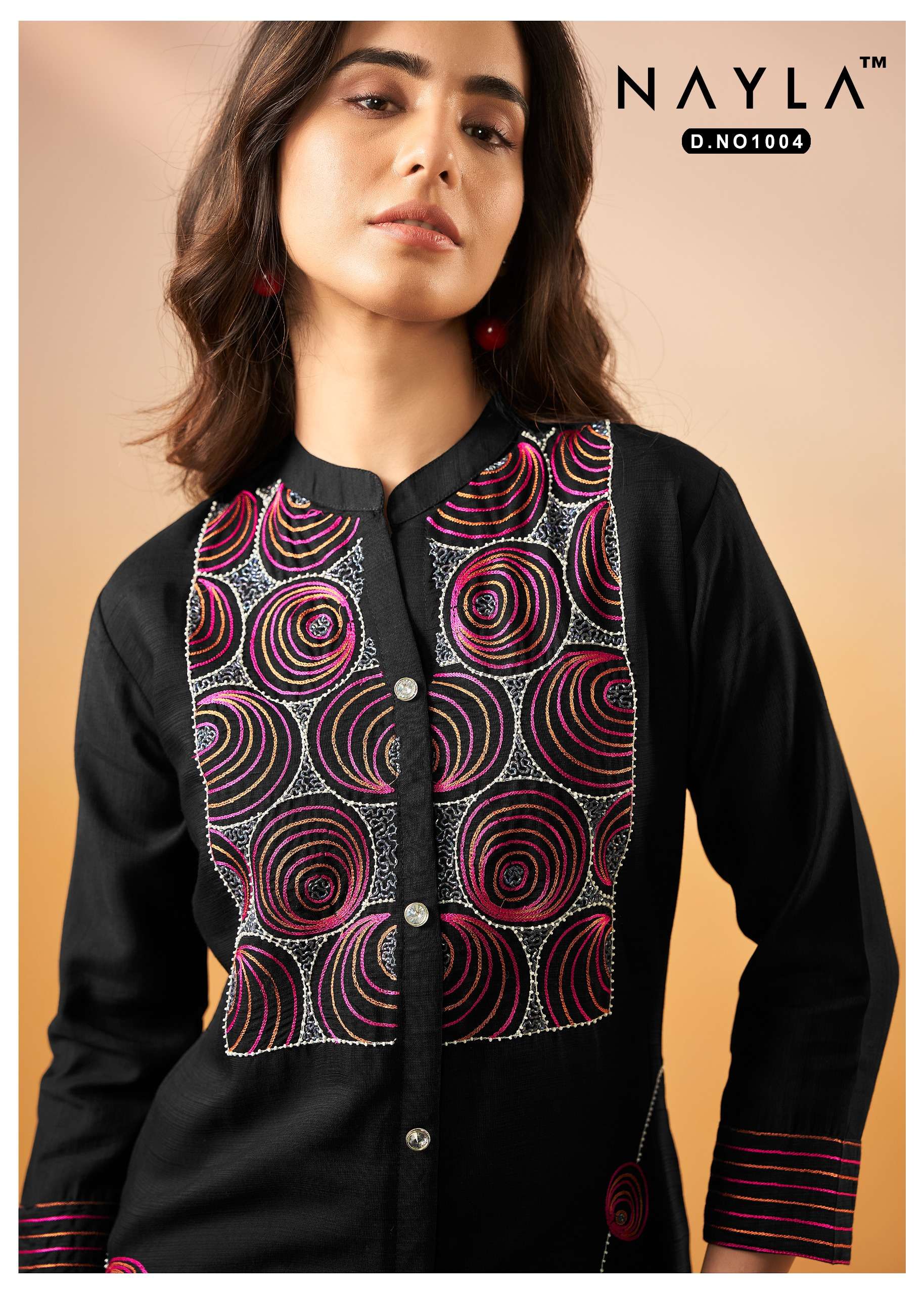 nayla amaze 1004 trendy look designer cord set wholesale rate dealer surat 