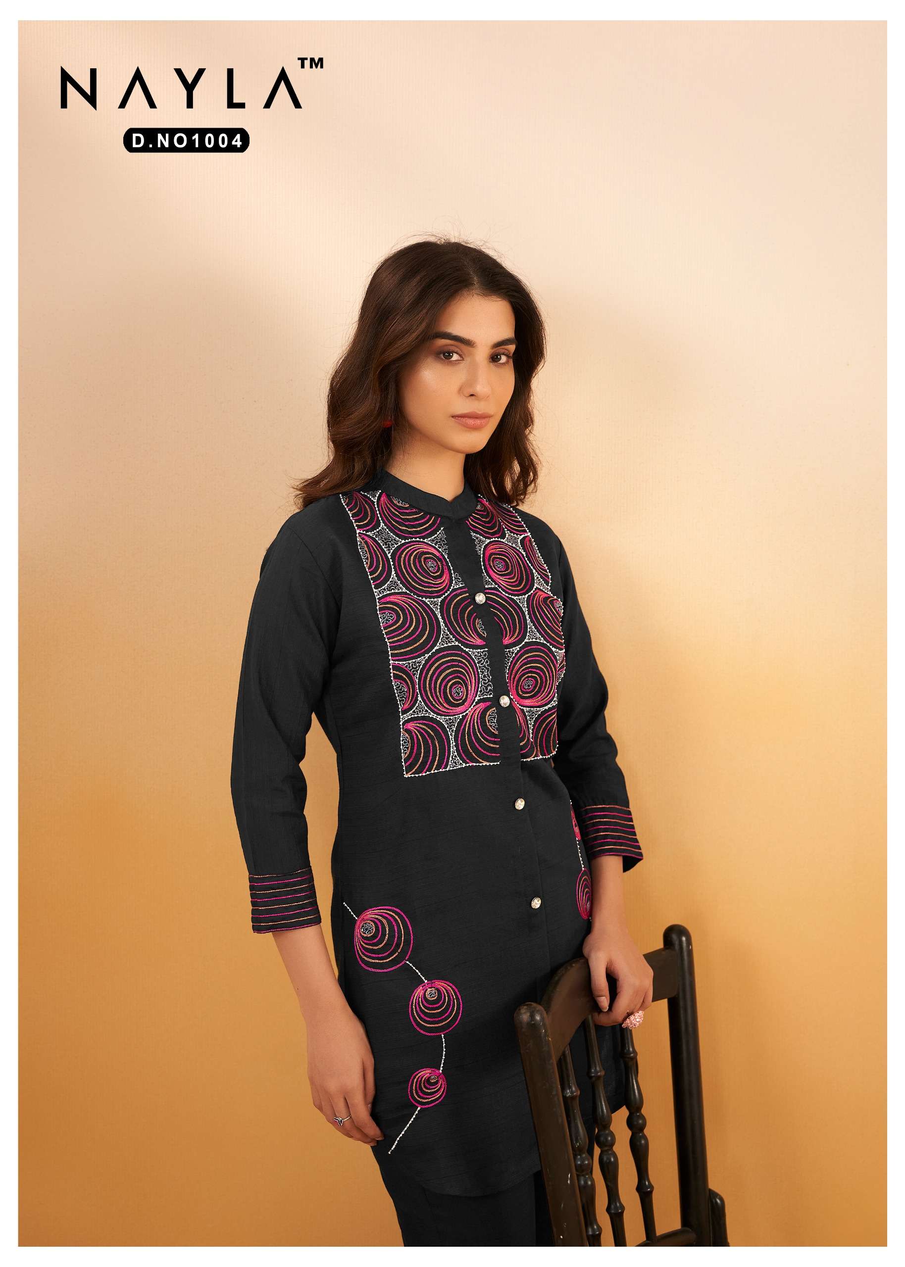 nayla amaze 1004 trendy look designer cord set wholesale rate dealer surat 