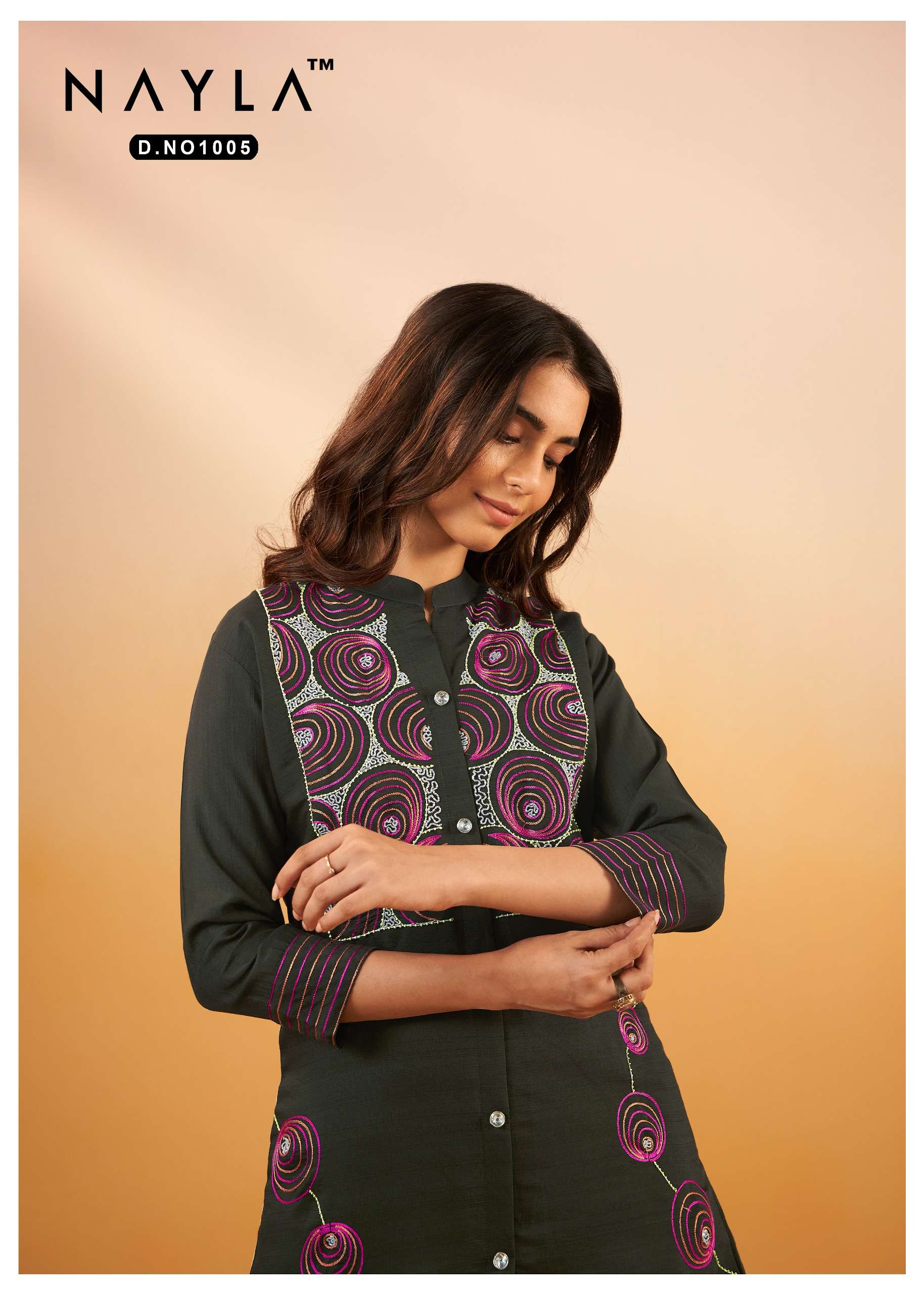 nayla amaze 1005 viscose silk work cord set online wholesale shopping surat 