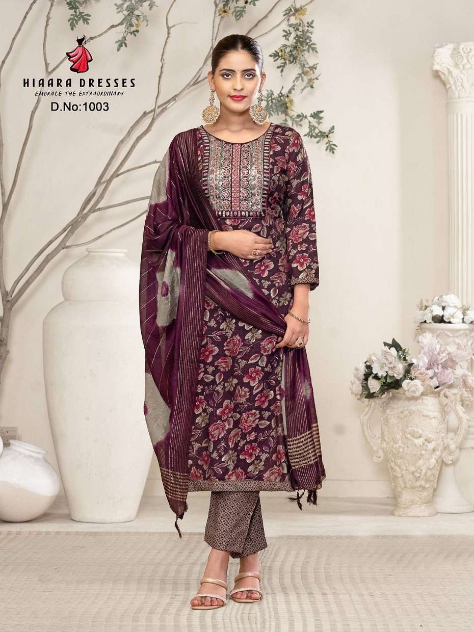 payal by hiaara dresses 1001-1008 series straight cut designer readymade salwar suits catalogue wholesale price surat 