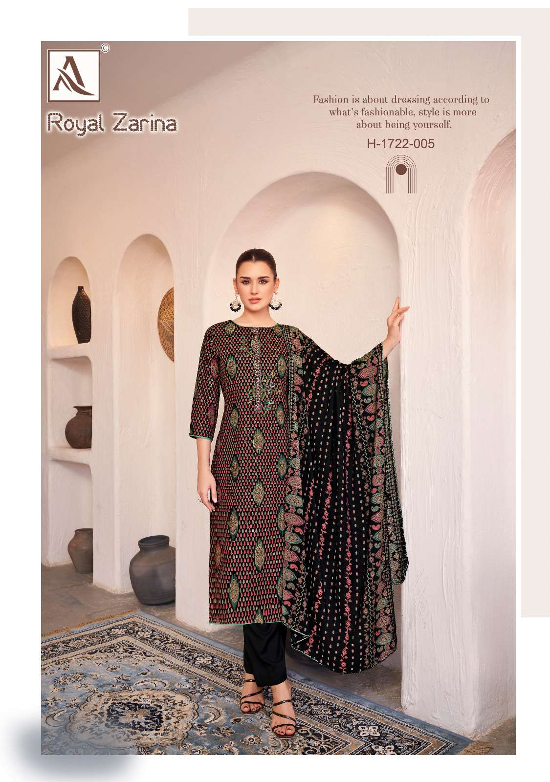 royal zarina by alok suit pure viscose rayon salwar kameez catalogue wholesale shopping surat
