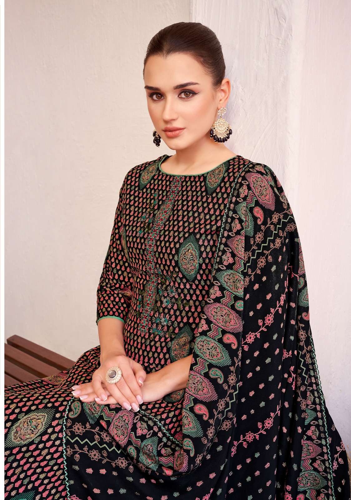 royal zarina by alok suit pure viscose rayon salwar kameez catalogue wholesale shopping surat