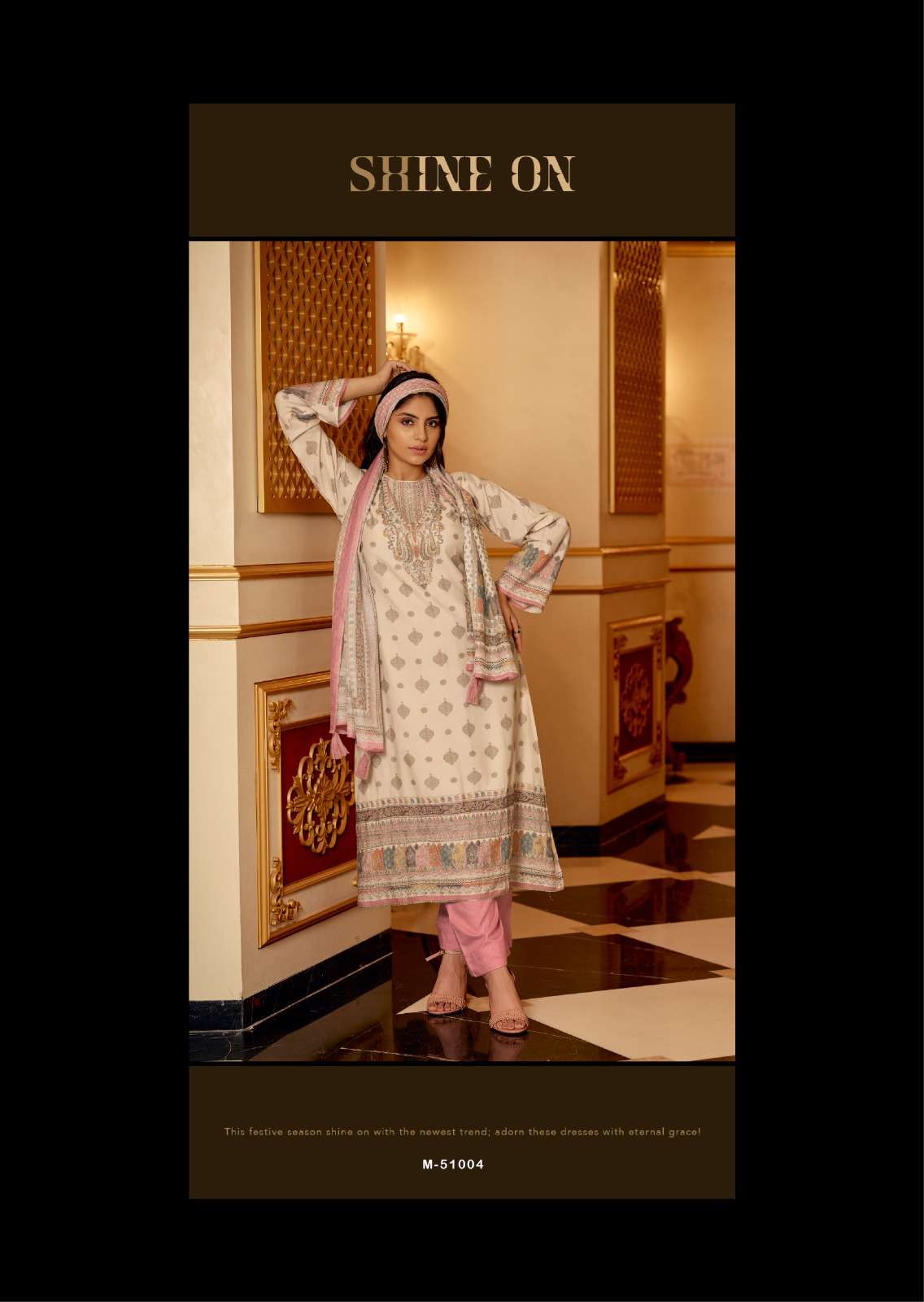 shaina by mannrasiya 51001-51004 series pure muslin digital print with handwork salwar suits catalogue surat 