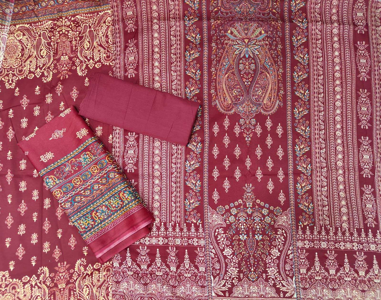 winter collection by roli moli creation pashmina dress material non catalogue online wholesale surat 