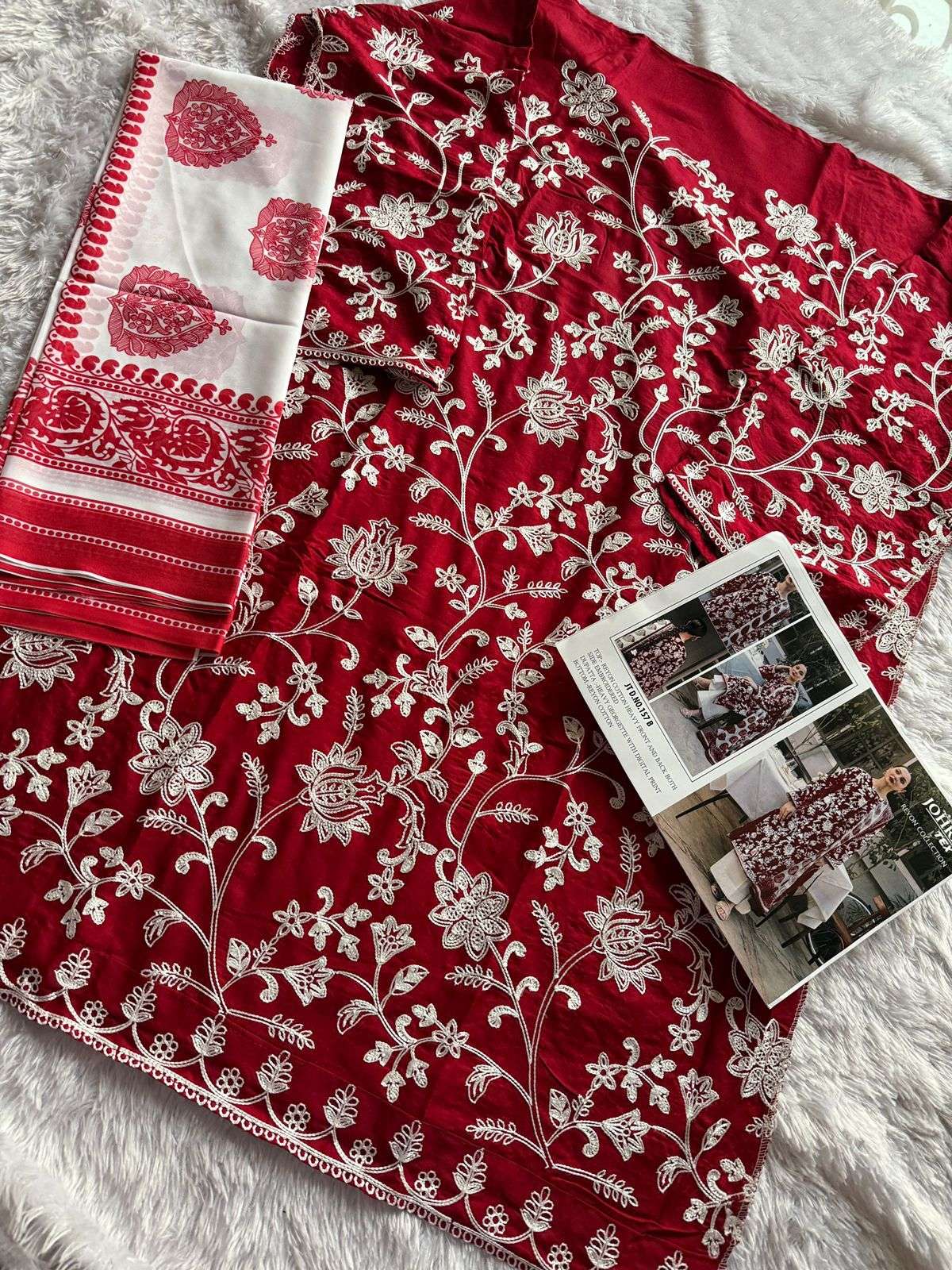 157 colours by johara tex heavy embroidery work organza designer salwar suits catalogue online wholesale surat gujarat