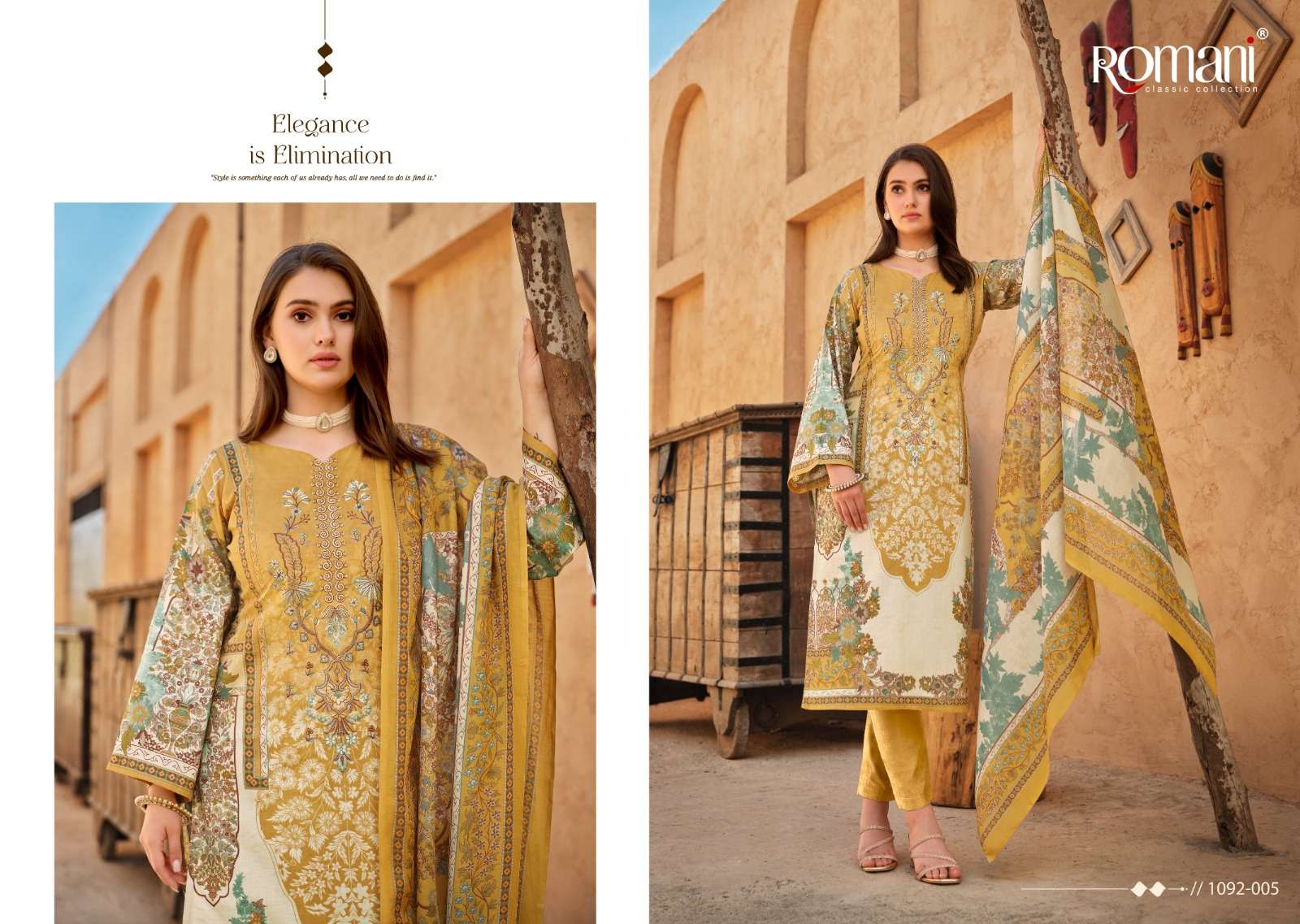 aarzu vol-9 by romani soft cotton designer salwar kameez catalogue wholesaler surat gujrat
