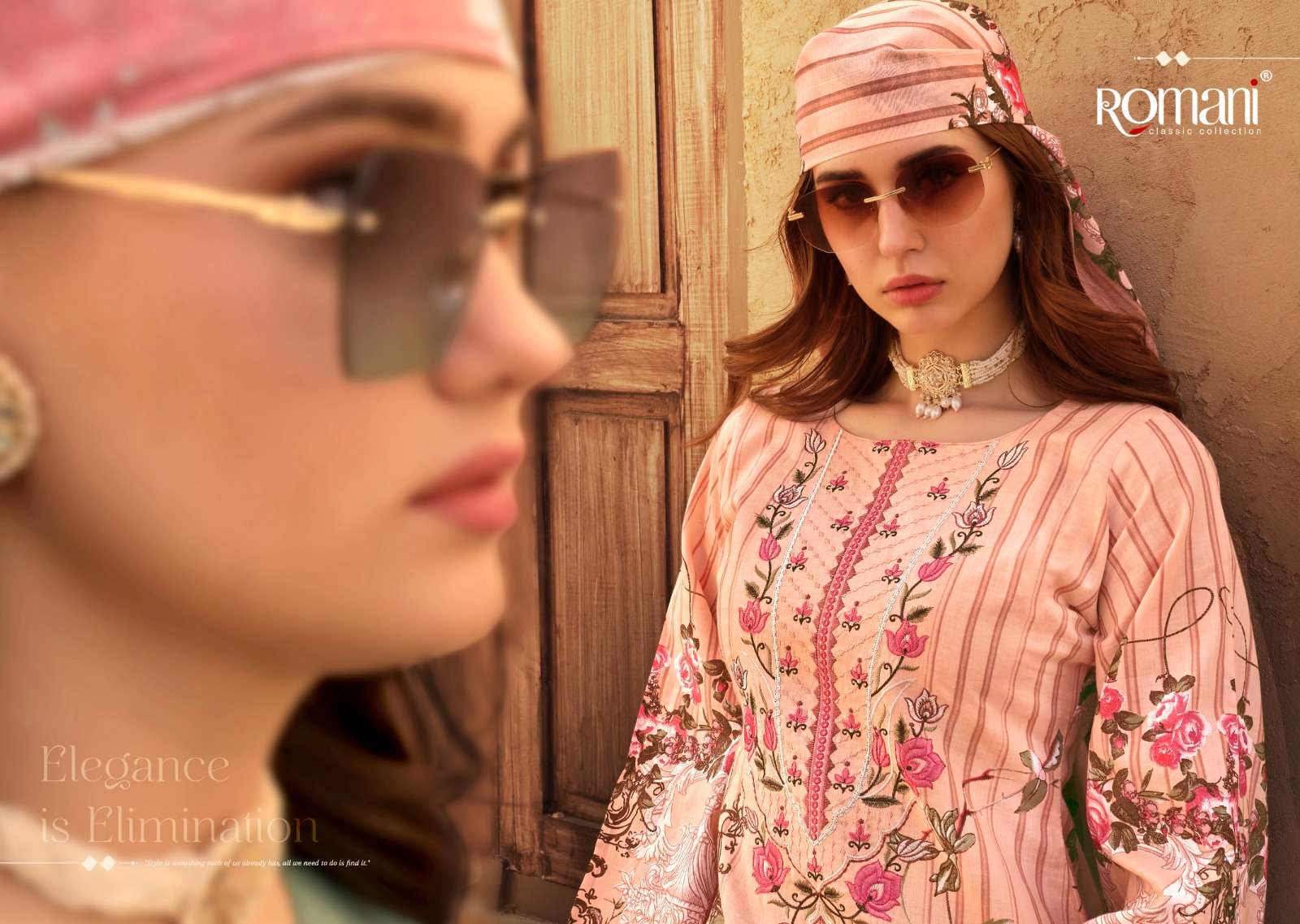 aarzu vol-9 by romani soft cotton designer salwar kameez catalogue wholesaler surat gujrat