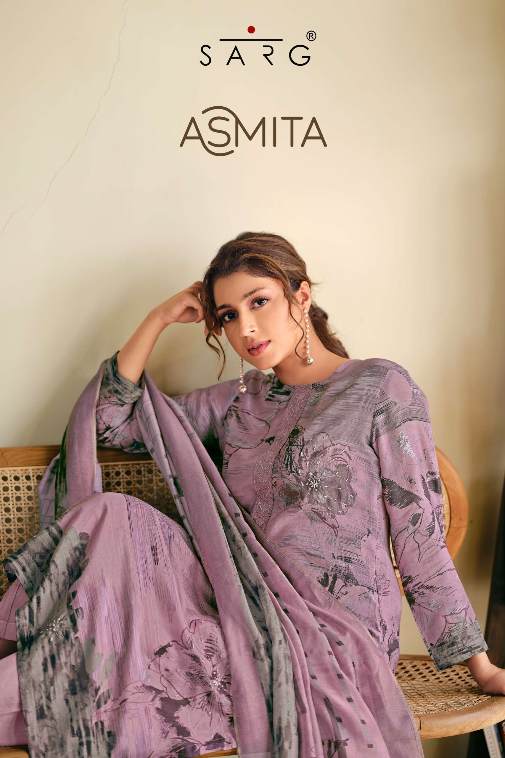 asmita by sarg designer indian salwar kameez catalogue wholesale collection surat gujarat