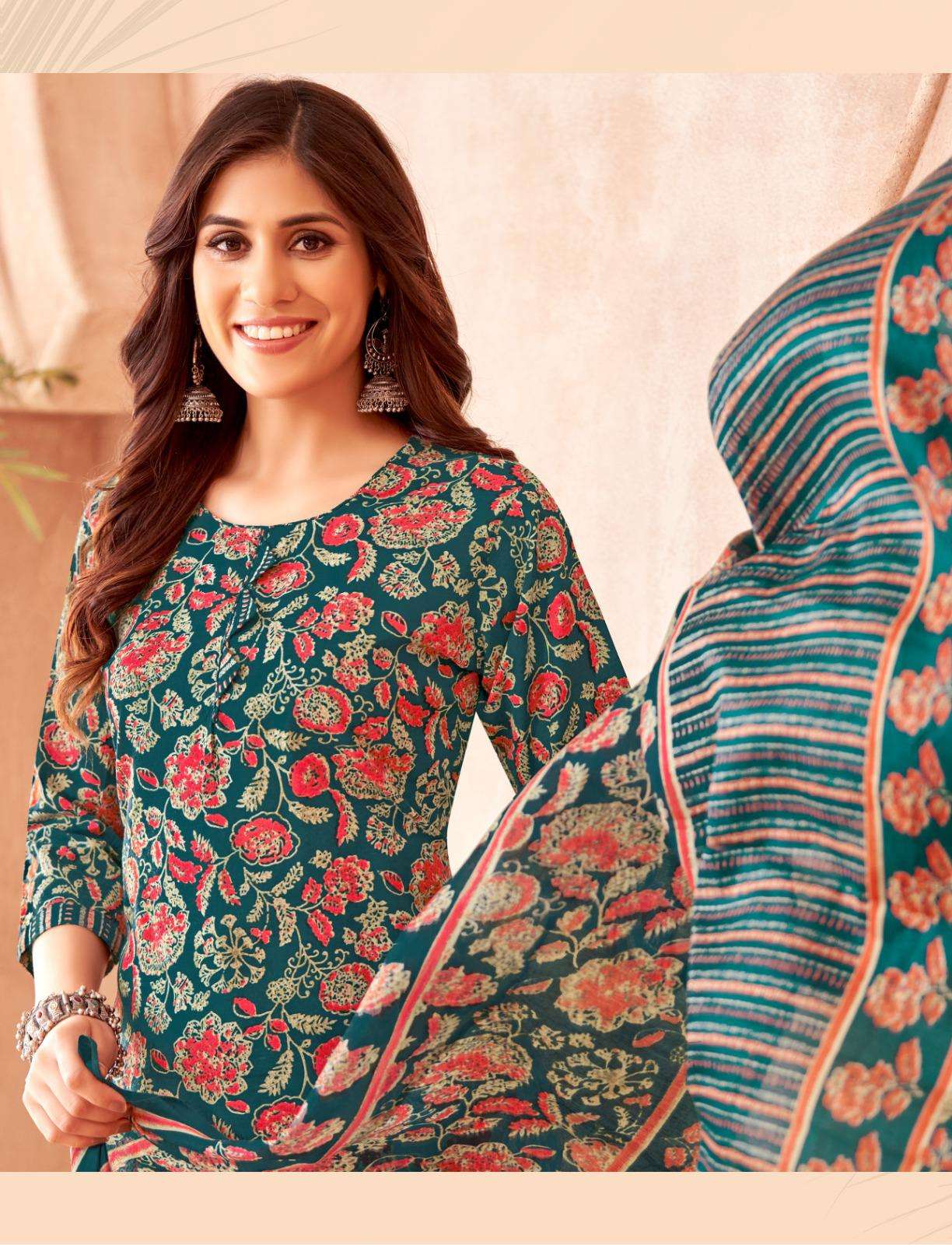 balaji cotton keerthy vol-2 2001-2006 series fancy punjabi salwar suits catalogue wholesale price surat gujarat