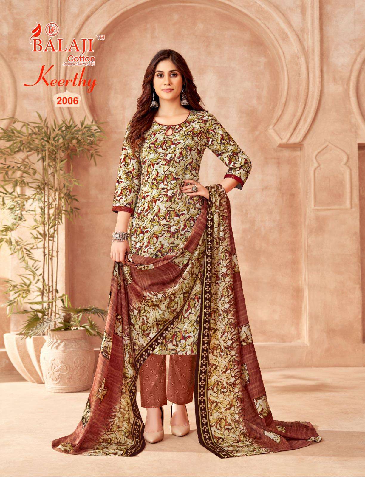 balaji cotton keerthy vol-2 2001-2006 series fancy punjabi salwar suits catalogue wholesale price surat gujarat