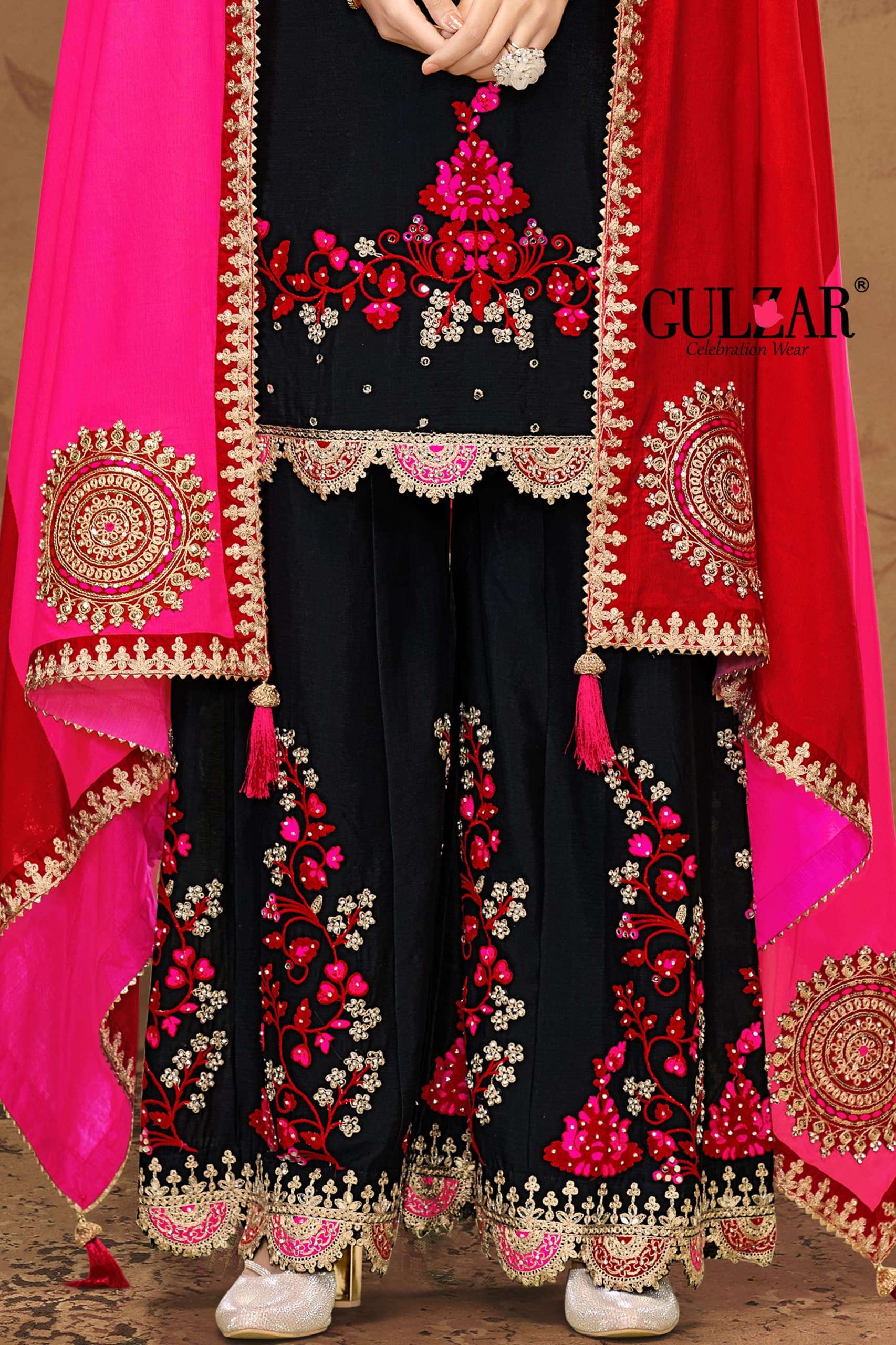 gulzar by hazariphool 2141-2142 series exclusive party wear long gown ready made catalogue wholesale price 