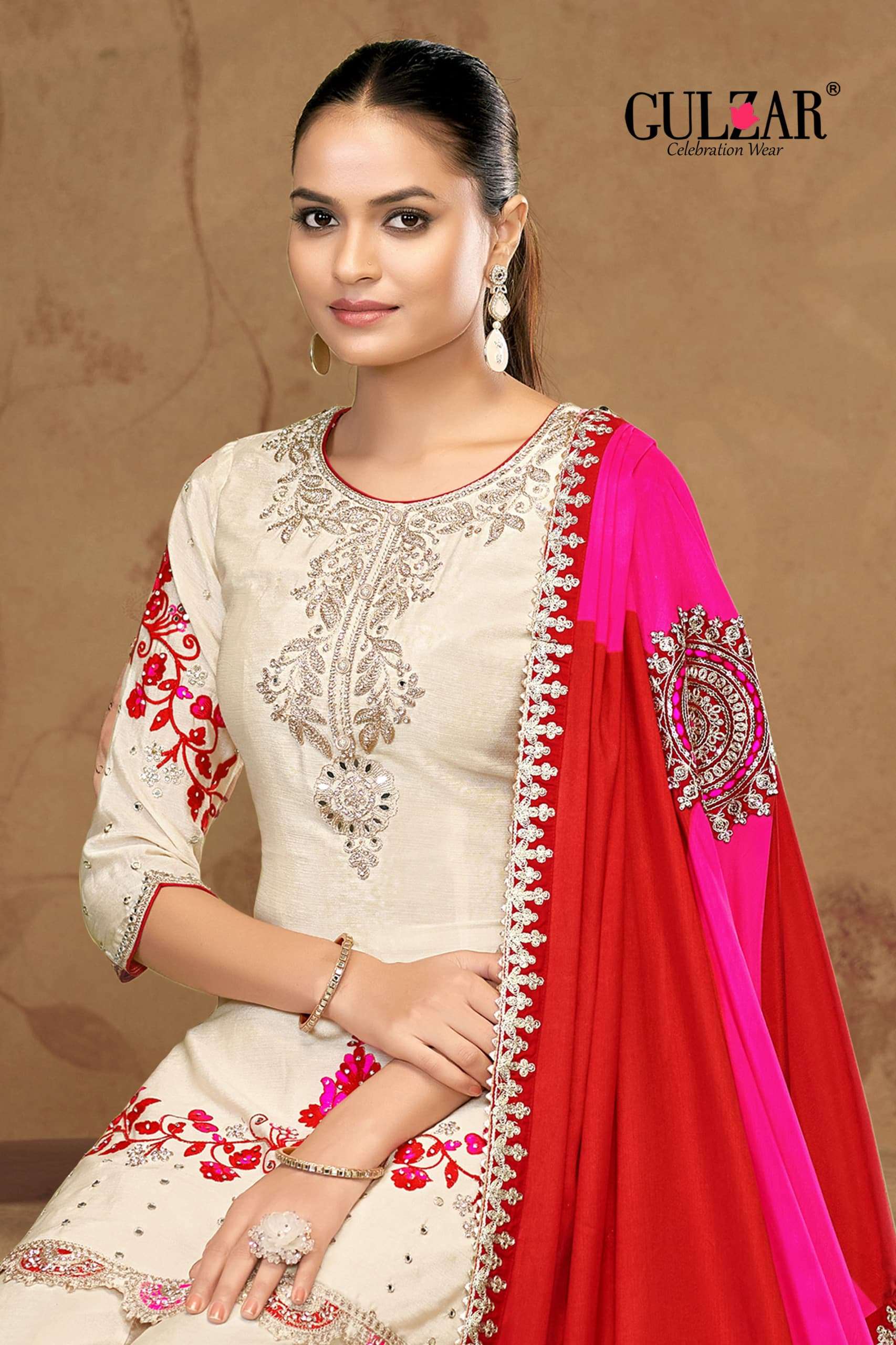 gulzar by hazariphool 2141-2142 series exclusive party wear long gown ready made catalogue wholesale price 