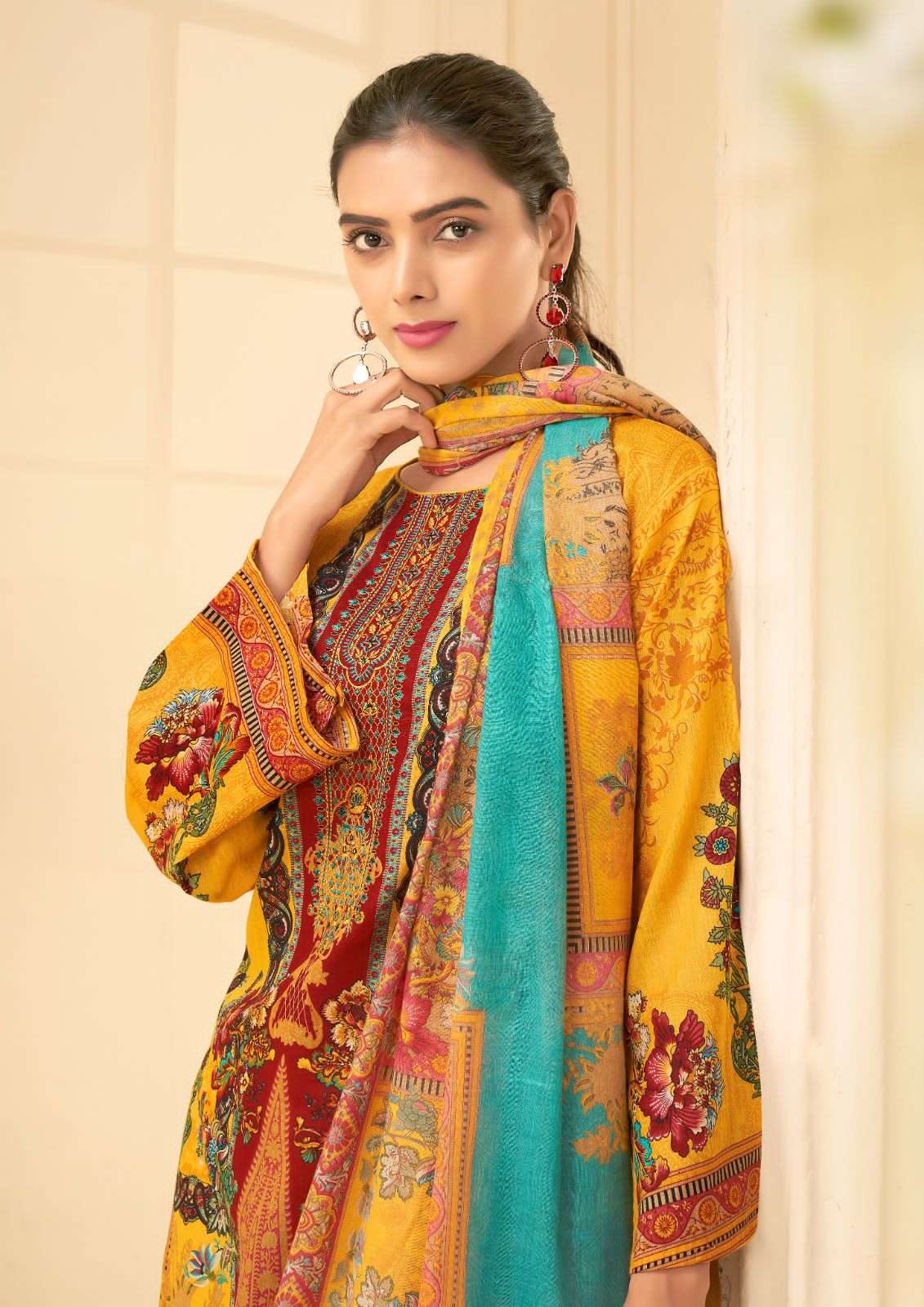 hala naira vol-1 1001-1008 series pure lawn cotton dress material catalogue manufacturer surat gujarat 