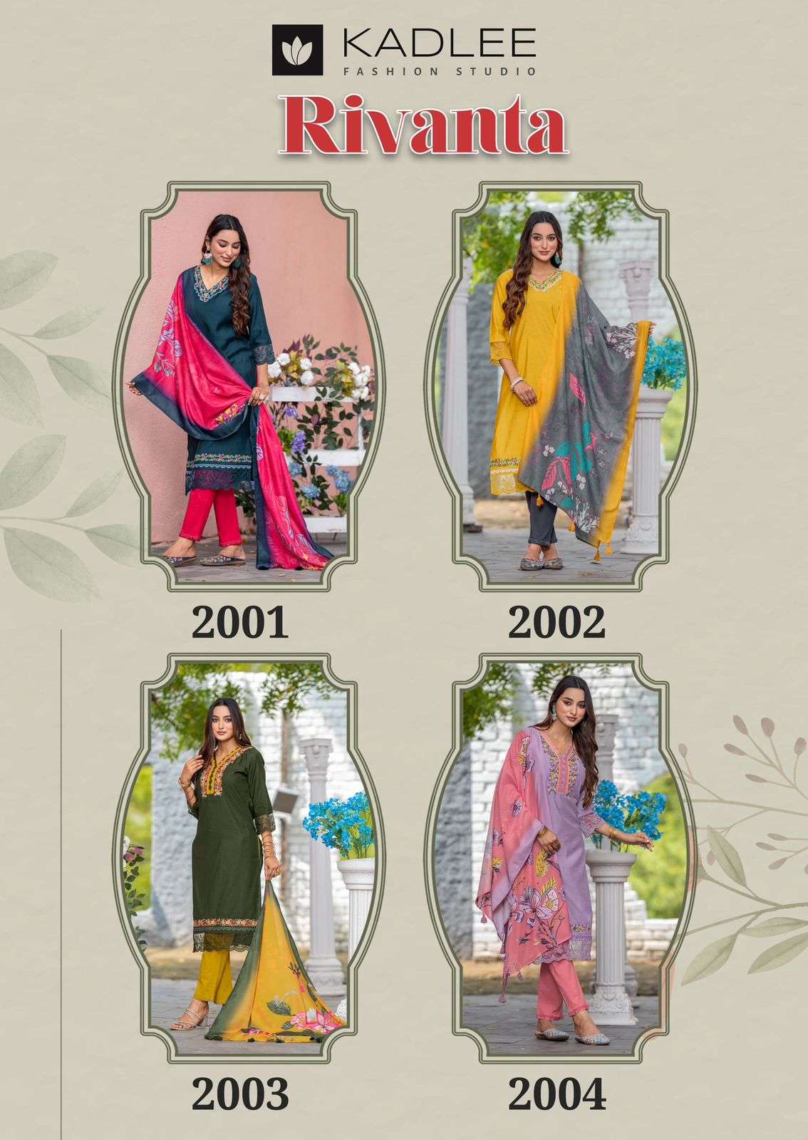 kadlee rivanta 2001-2006 series rayon designer kurtis catalogue online wholesaler surat gujarat