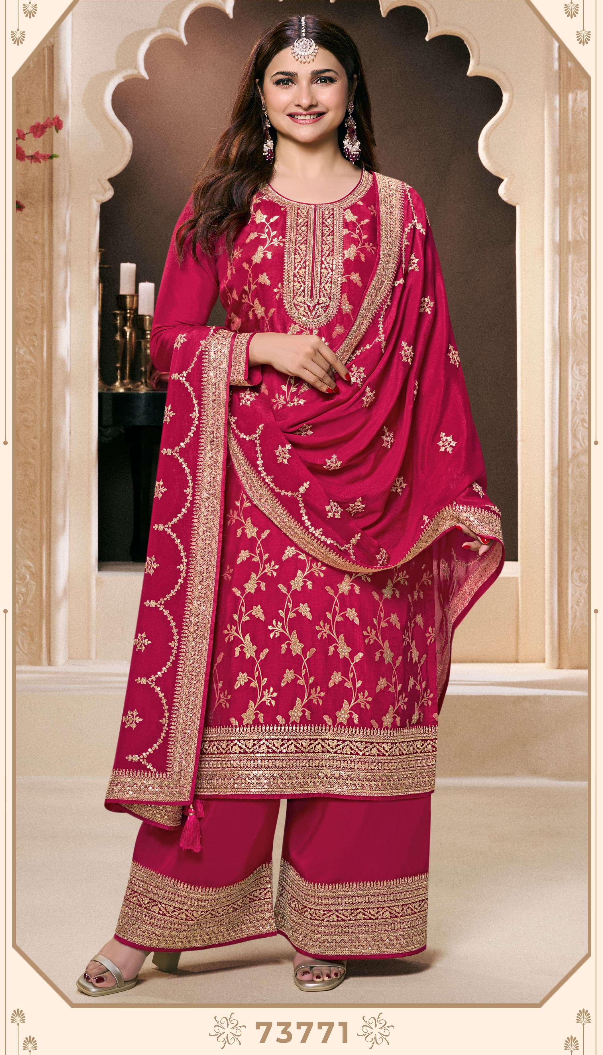 khanak by vinay fashion kuleesh 73771-73775 series indian designer party wear salwar suits catalogue wholesale surat 
