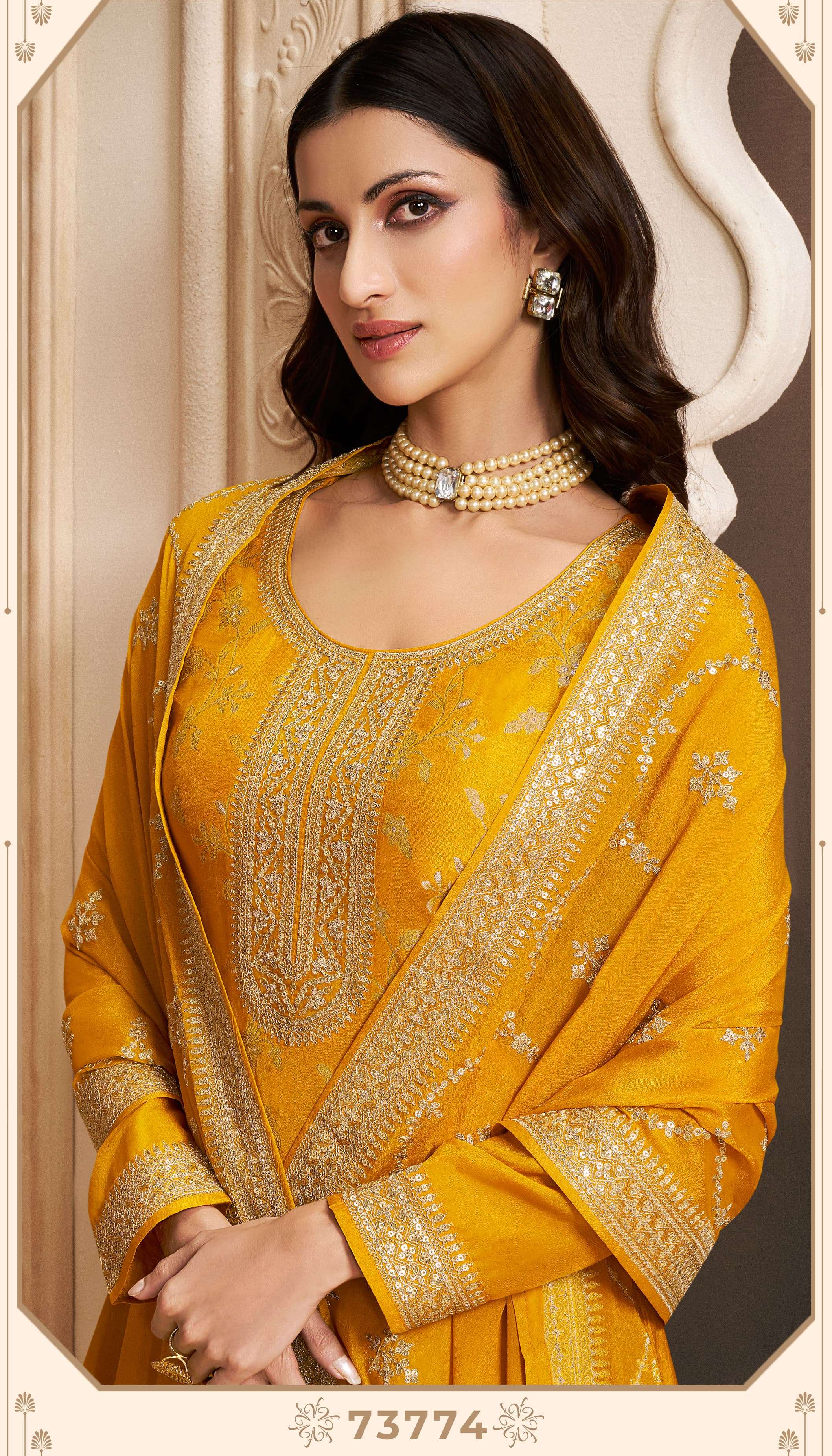 khanak by vinay fashion kuleesh 73771-73775 series indian designer party wear salwar suits catalogue wholesale surat 