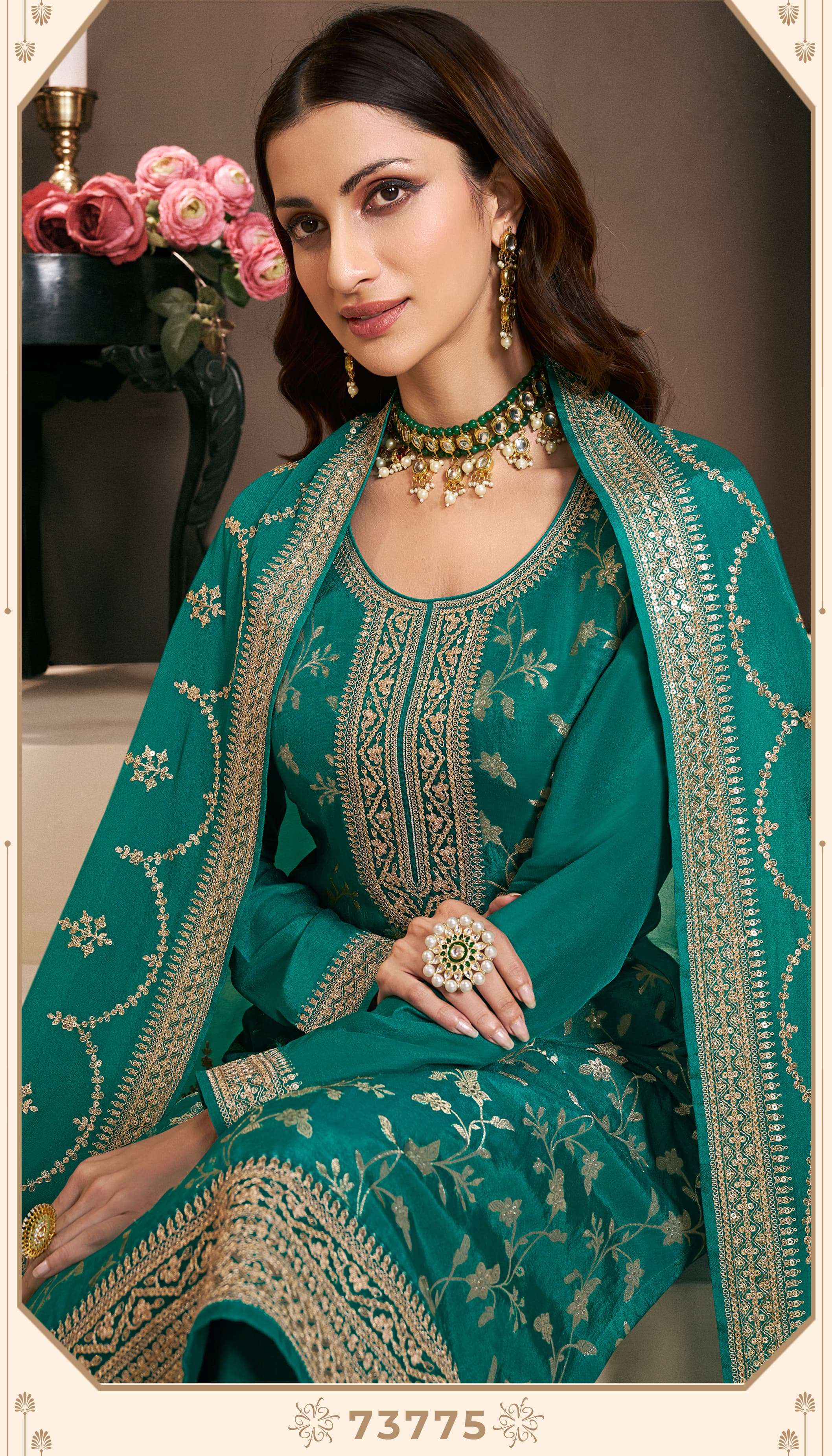 khanak by vinay fashion kuleesh 73771-73775 series indian designer party wear salwar suits catalogue wholesale surat 