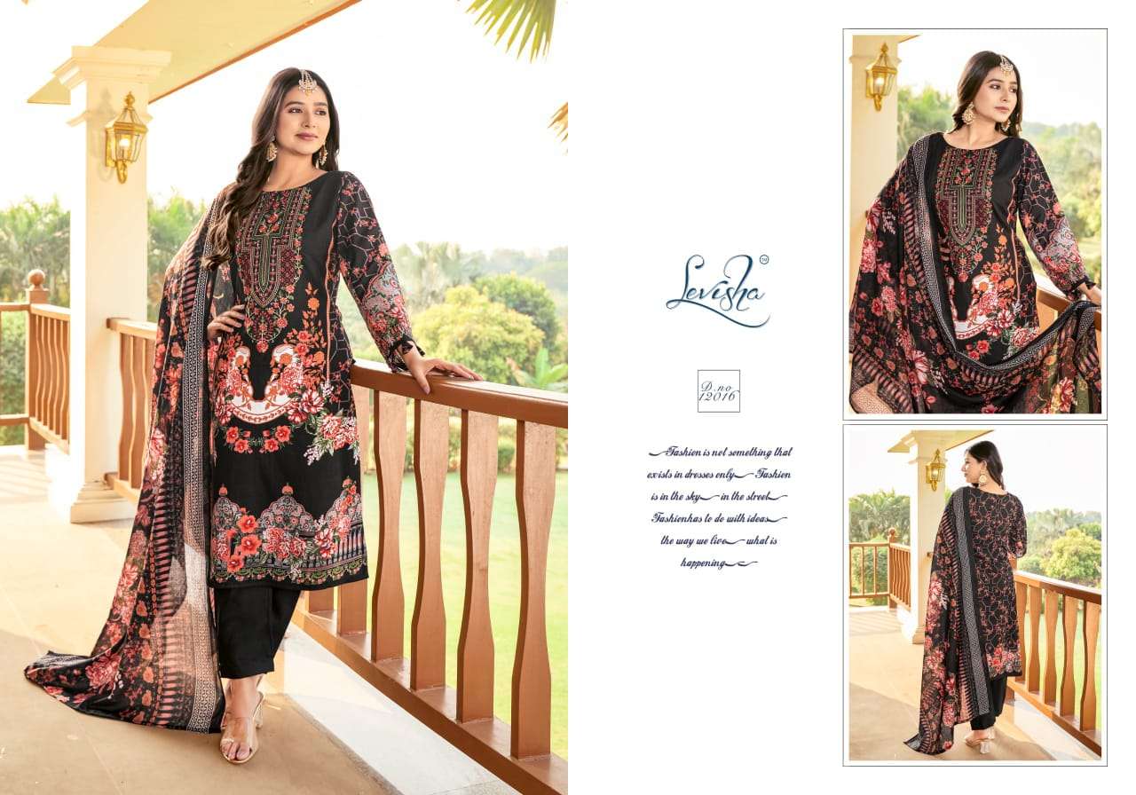 levisha naira nx vol 12 designer pakistani style cambric cotton pakistani style embroidred salwar kameez catalogue 