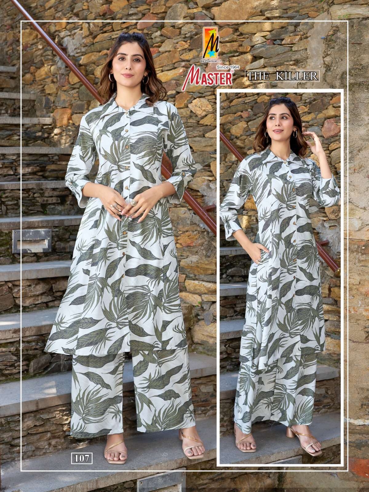 master the killar 1001-1008 series nayra cut designer kurtis catalogue wholesale price surat gujarat