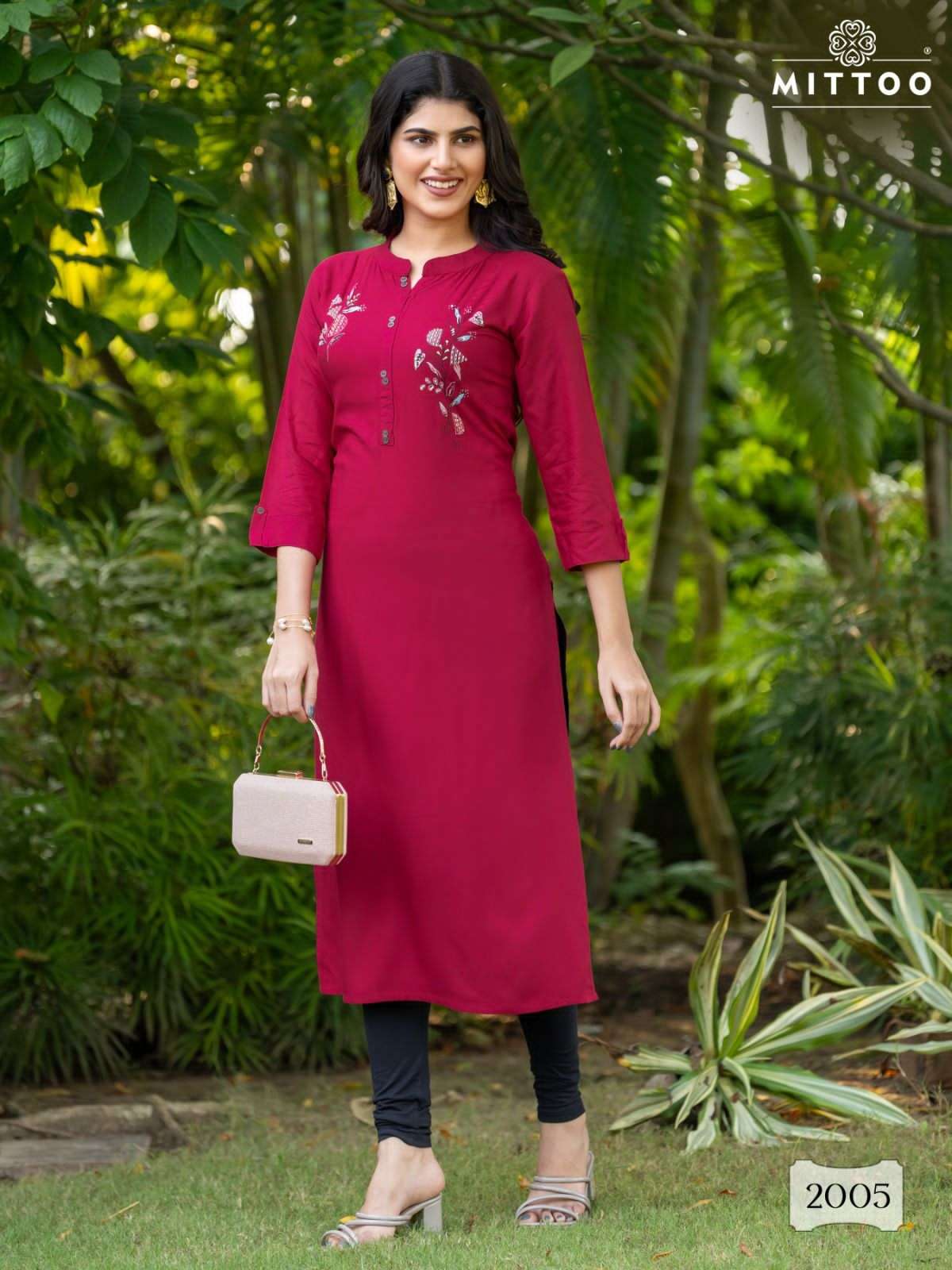 mittoo exotica 2001-2006 series heavy rayon designer wholesale kurtis catalogue latest collection surat gujrat