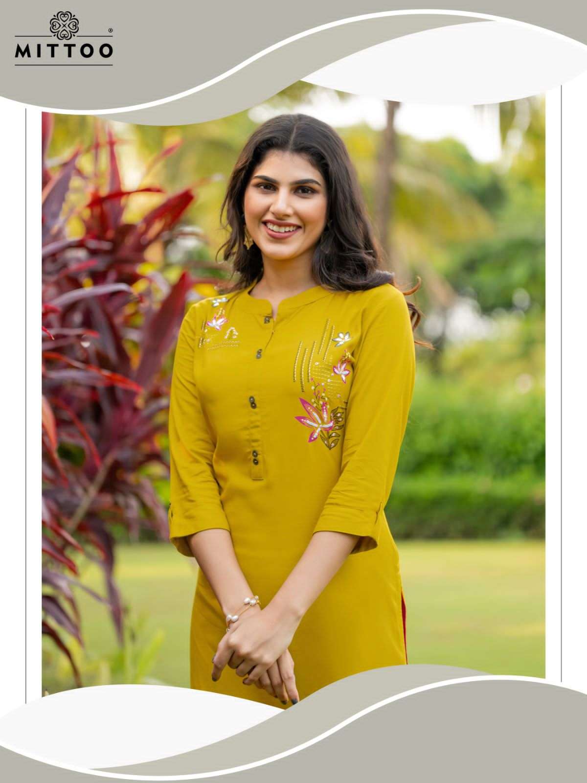 mittoo exotica 2001-2006 series heavy rayon designer wholesale kurtis catalogue latest collection surat gujrat