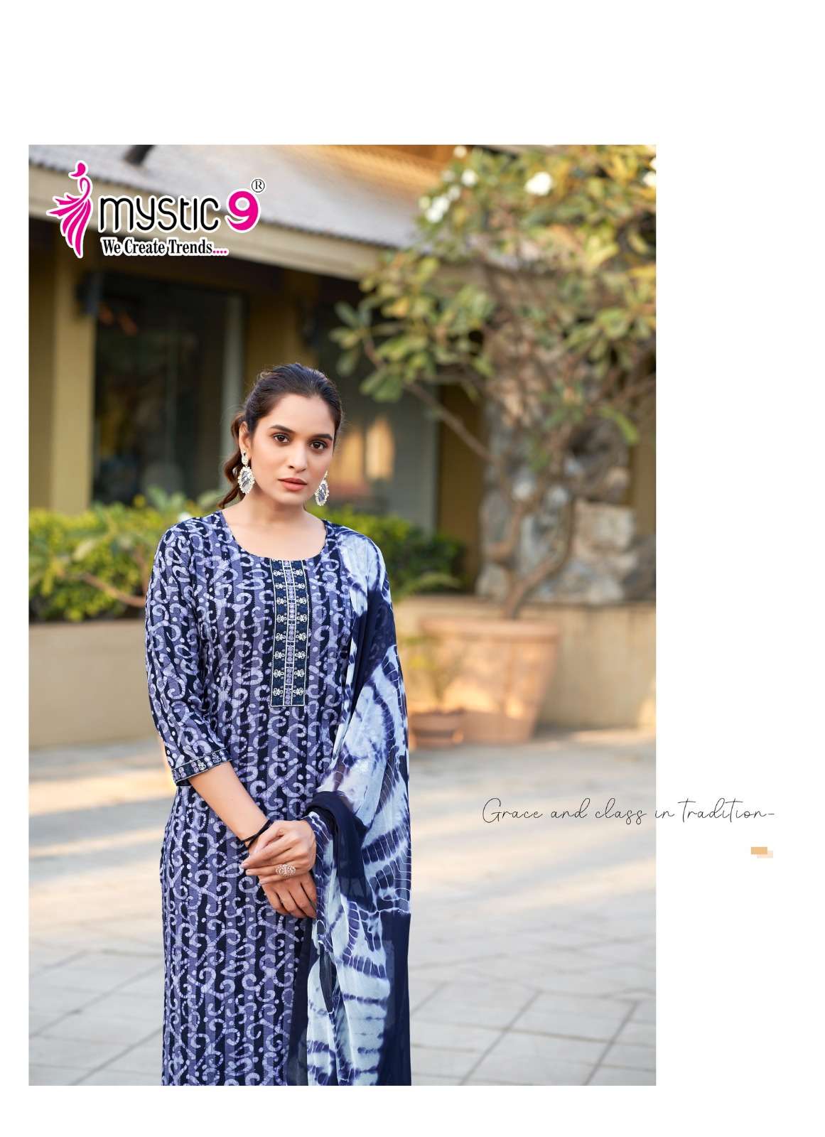 mystic nisha vol-4 4001-4008 series aliya cut designer kurtis catalogue wholesale market surat gujarat