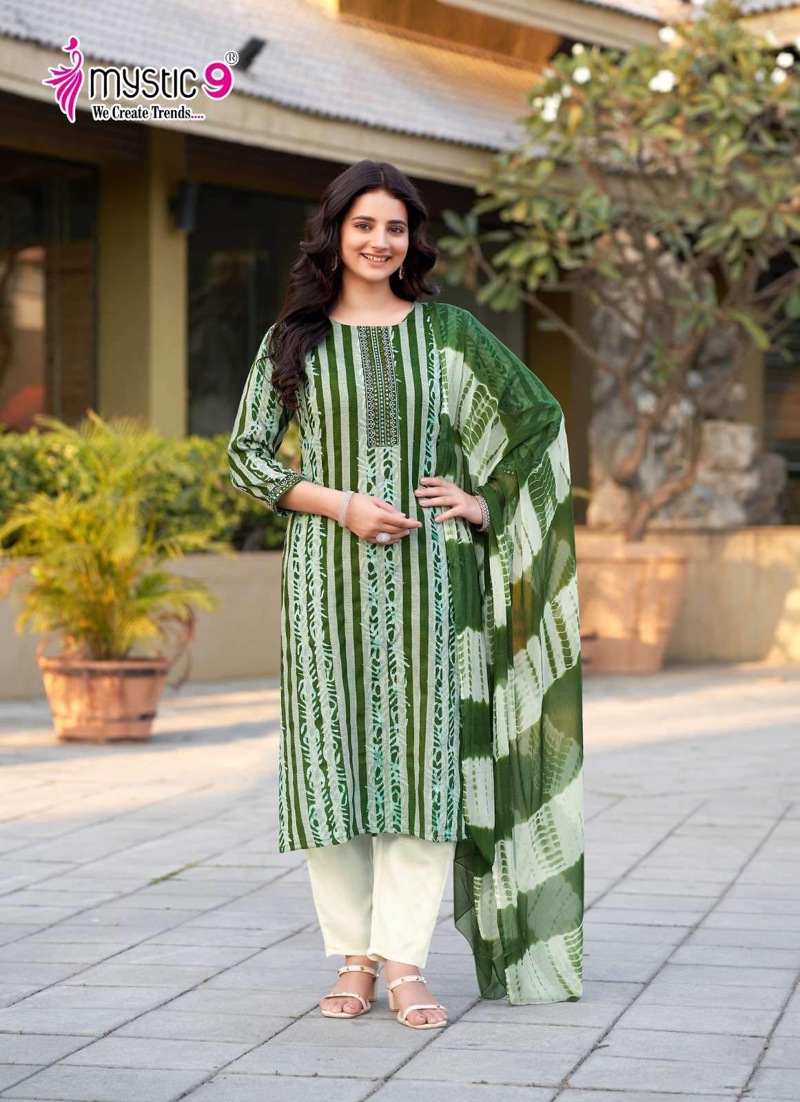 mystic nisha vol-4 4001-4008 series aliya cut designer kurtis catalogue wholesale market surat gujarat