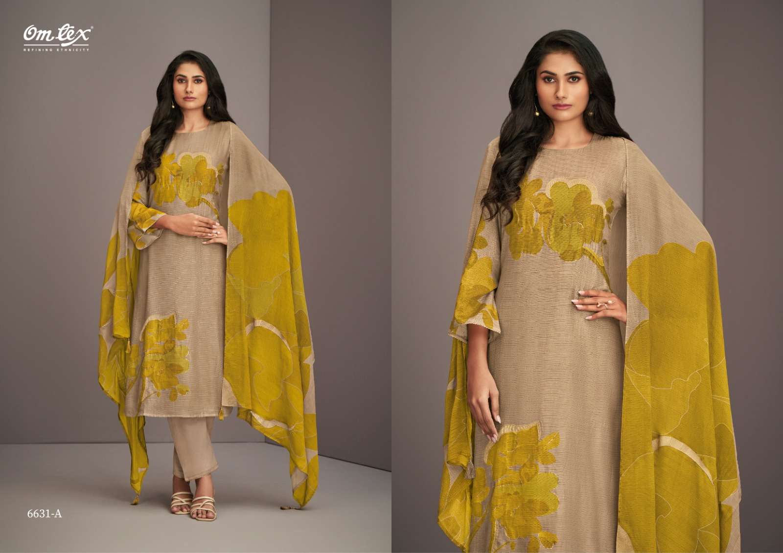om tex dania 6631 series unstich designer salwar kameez catalogue wholesale price surat