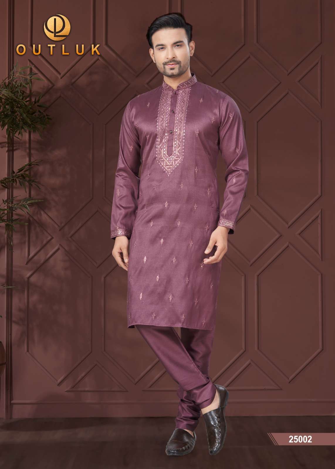 outluk wedding collection vol-25 fancy kurta pajama catalogue wholesale price surat gujarat
