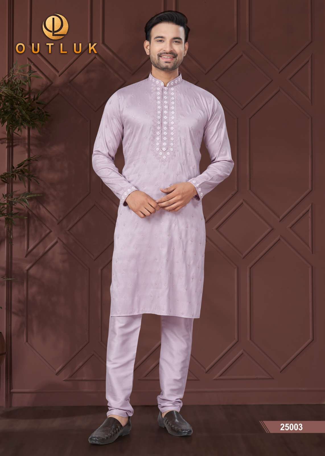 outluk wedding collection vol-25 fancy kurta pajama catalogue wholesale price surat gujarat