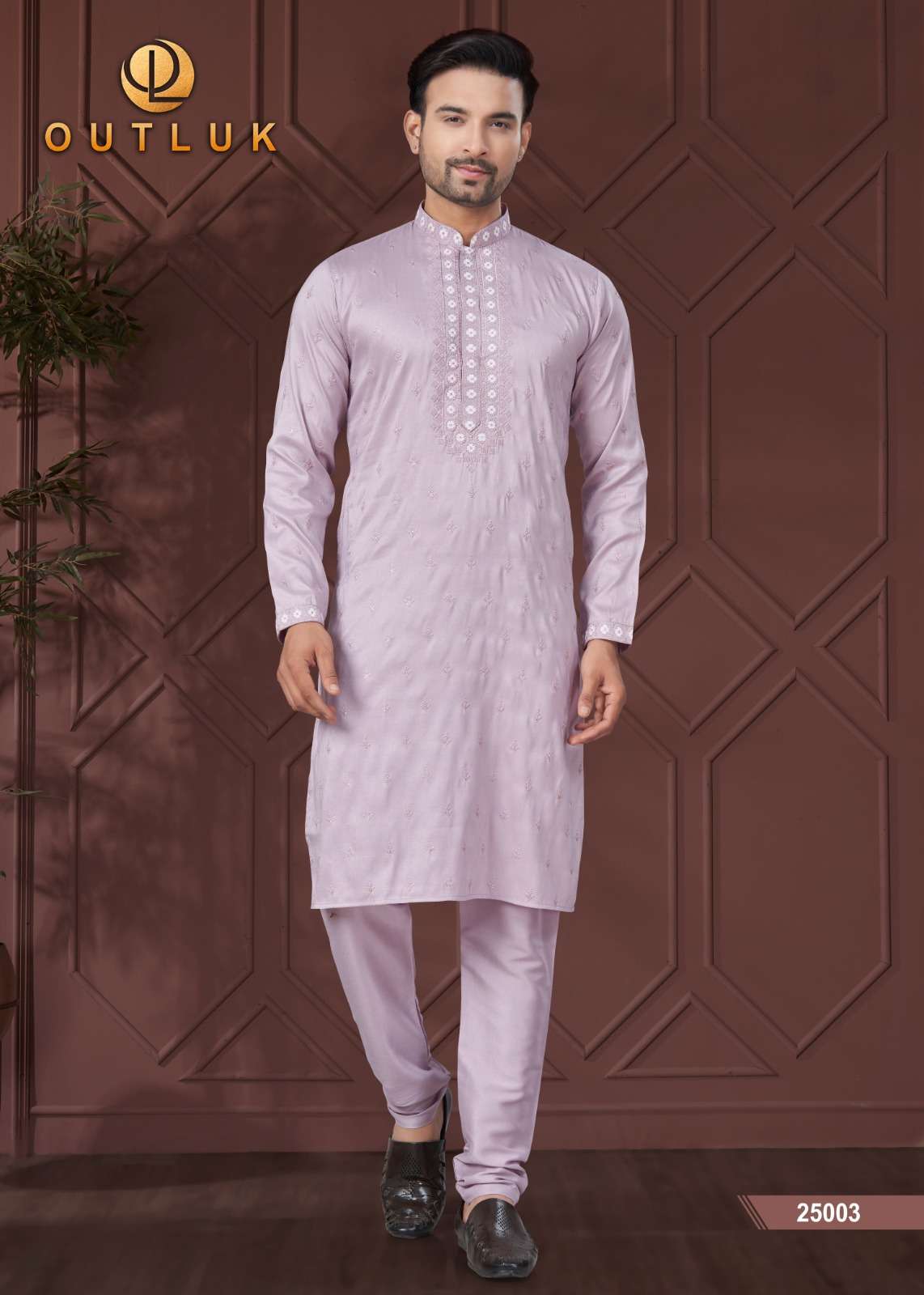 outluk wedding collection vol-25 fancy kurta pajama catalogue wholesale price surat gujarat