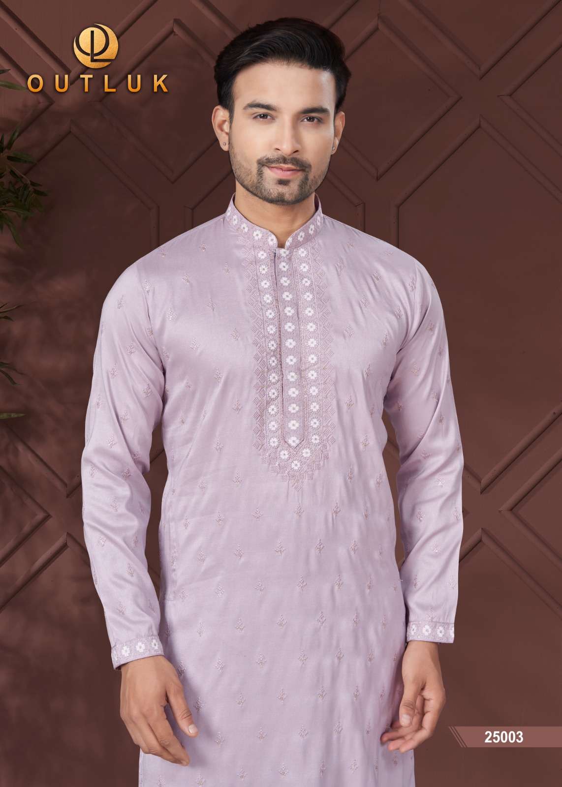 outluk wedding collection vol-25 fancy kurta pajama catalogue wholesale price surat gujarat