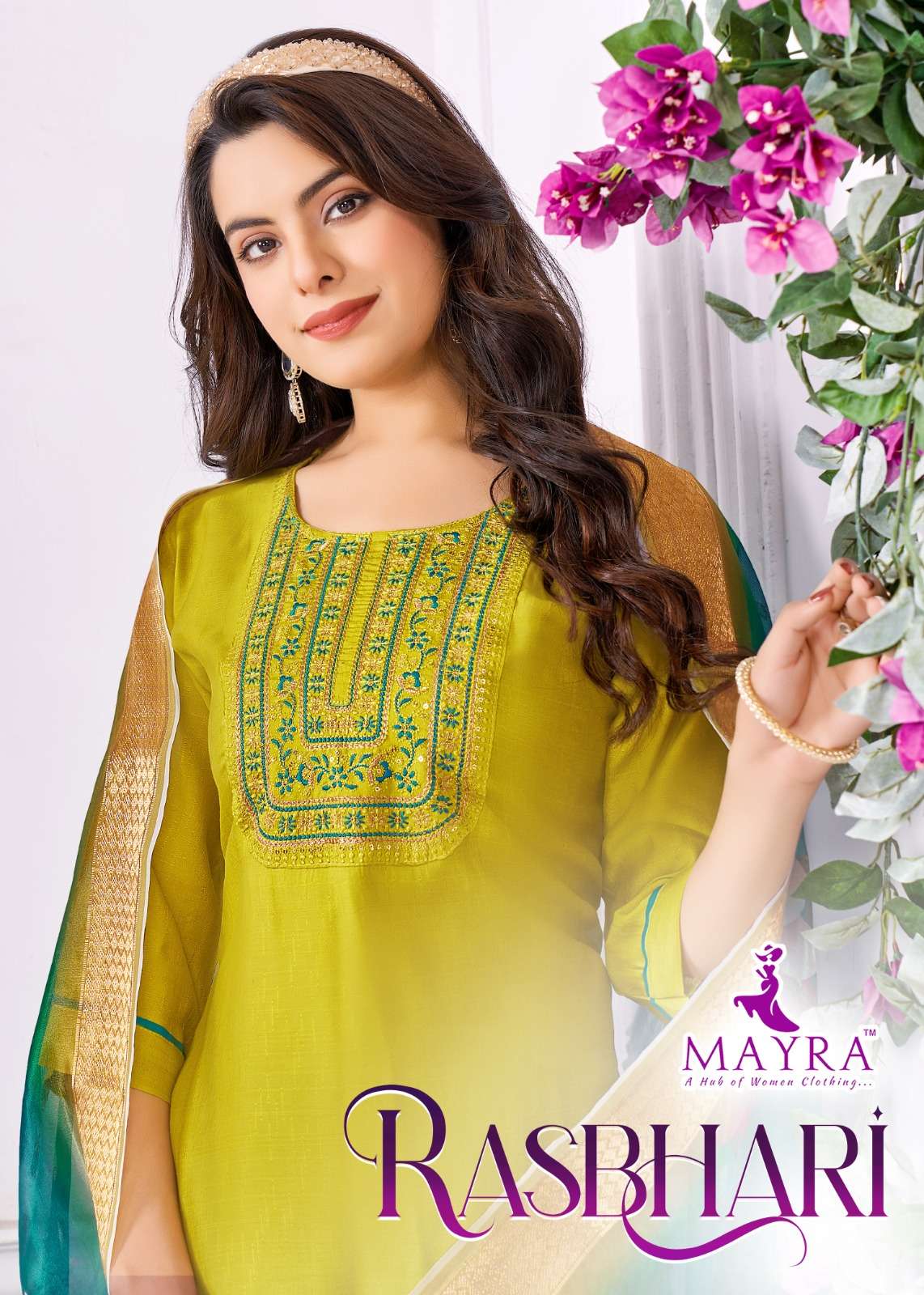 rasbhari by mayra 91234-91241series indian designer festive wear salwar kameez catalogue wholesaler surat gujarat 