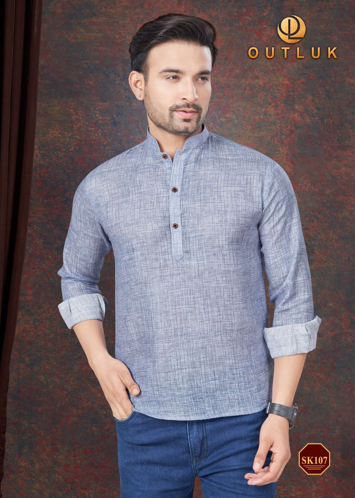 short kurta by outlook collections vol-2 101-108 series catalogue wholesale price surat gujarat