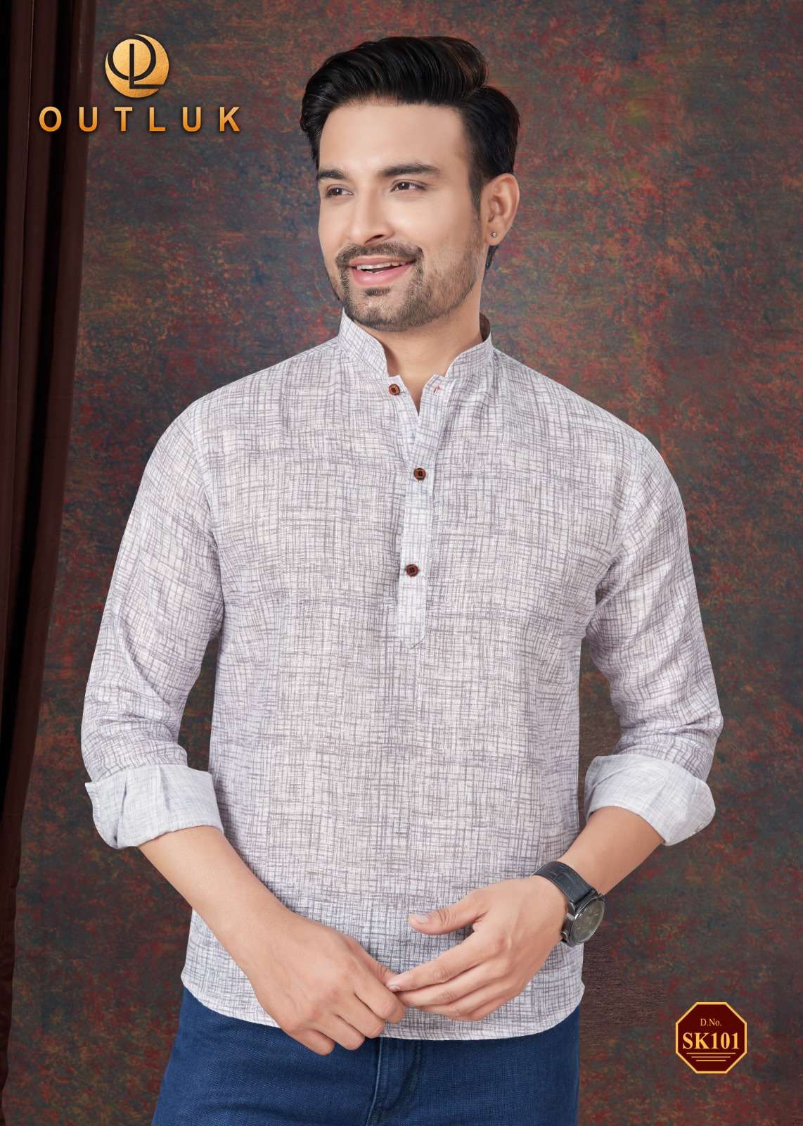 short kurta by outlook collections vol-2 101-108 series catalogue wholesale price surat gujarat