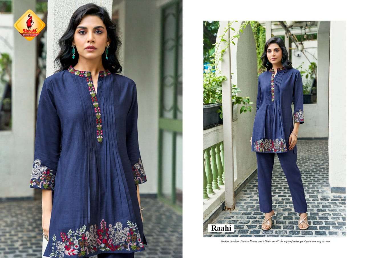 shruti suits khoobsurat designer wear heavy viscose vatican silk hand work cord set collection buy online dealer surat