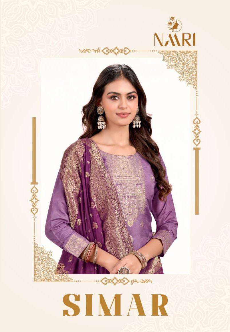 simar by naari 121001-121004 series party wear salwar suits catalogue wholesale dealer surat 