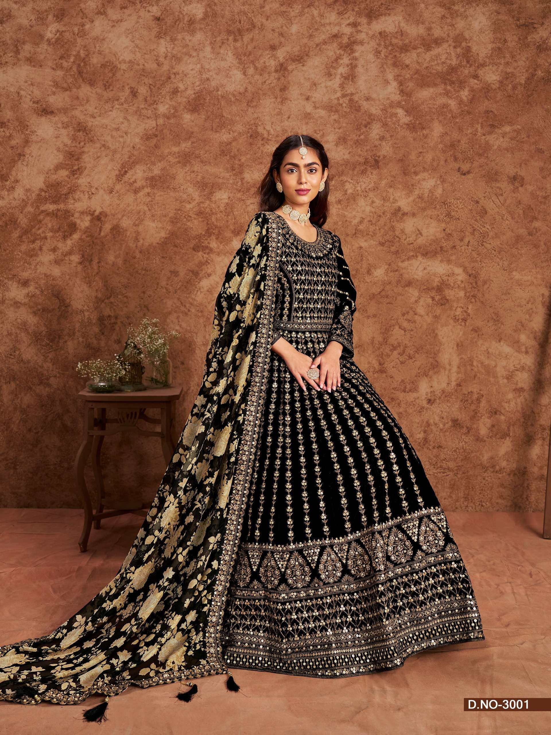 twisha vol-30 by twisha 3001-3002 design wedding season special dress catalogue wholesale dealer surat 