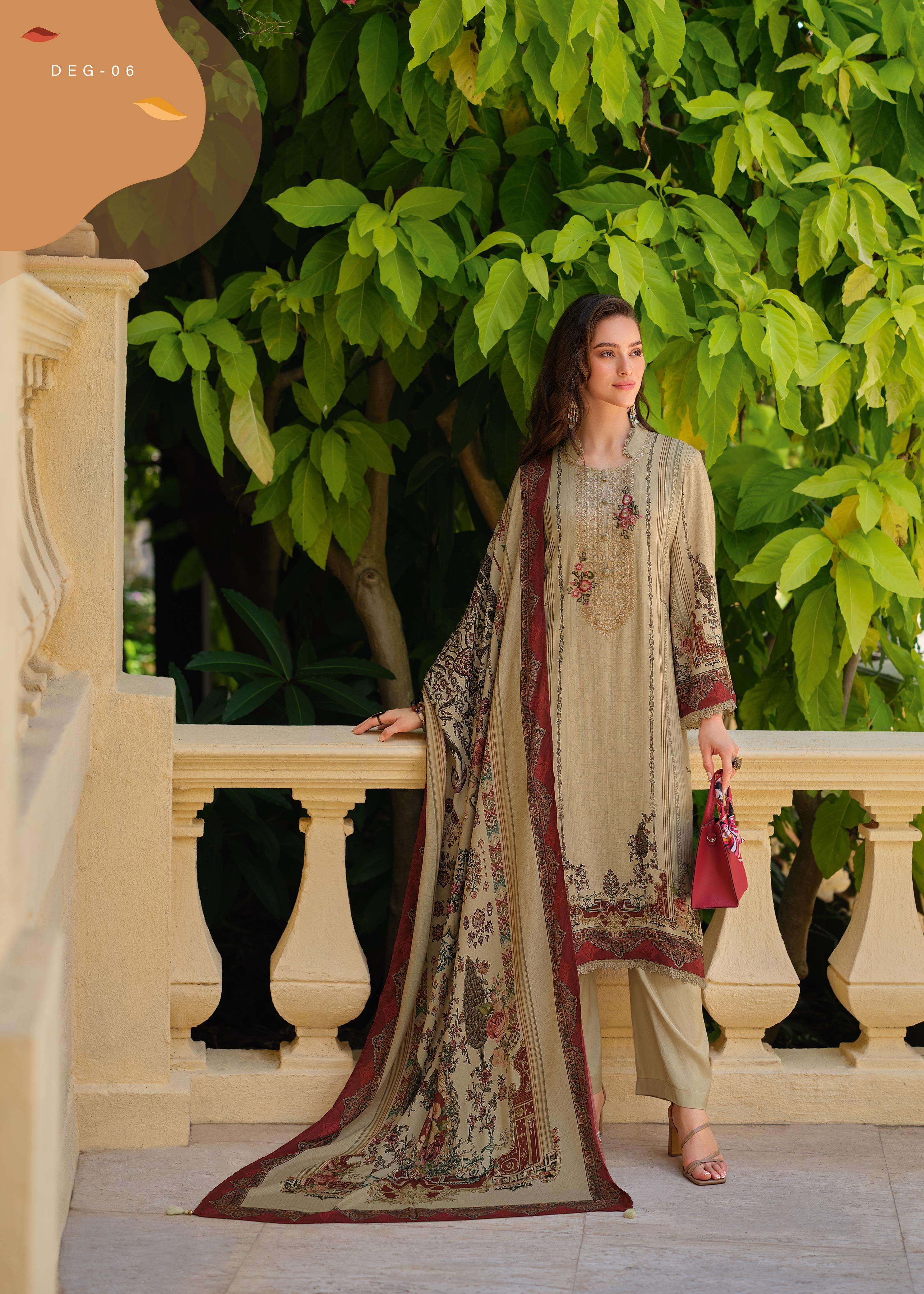 varsha dil e gulzar latest designer salwar kameez catalogue at wholesale price surat gujarat 
