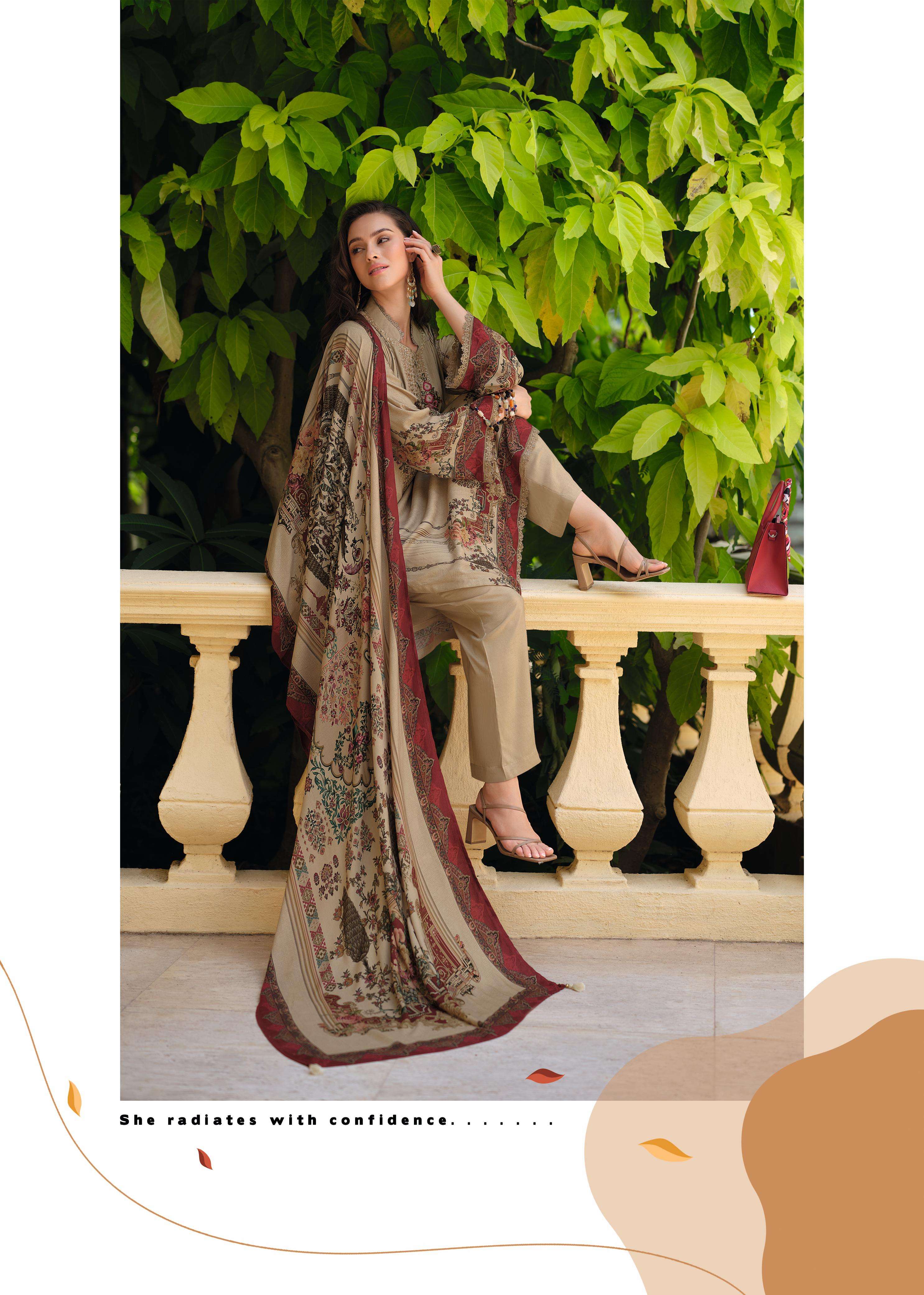 varsha dil e gulzar latest designer salwar kameez catalogue at wholesale price surat gujarat 